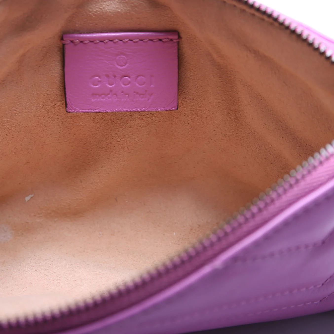 443129 GG Marmont Mini Chain Bag Purple - Image 8