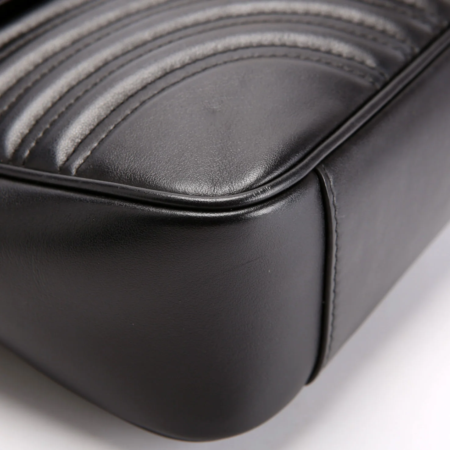 443496 Marmont Leather Shoulder Medium - Image 5
