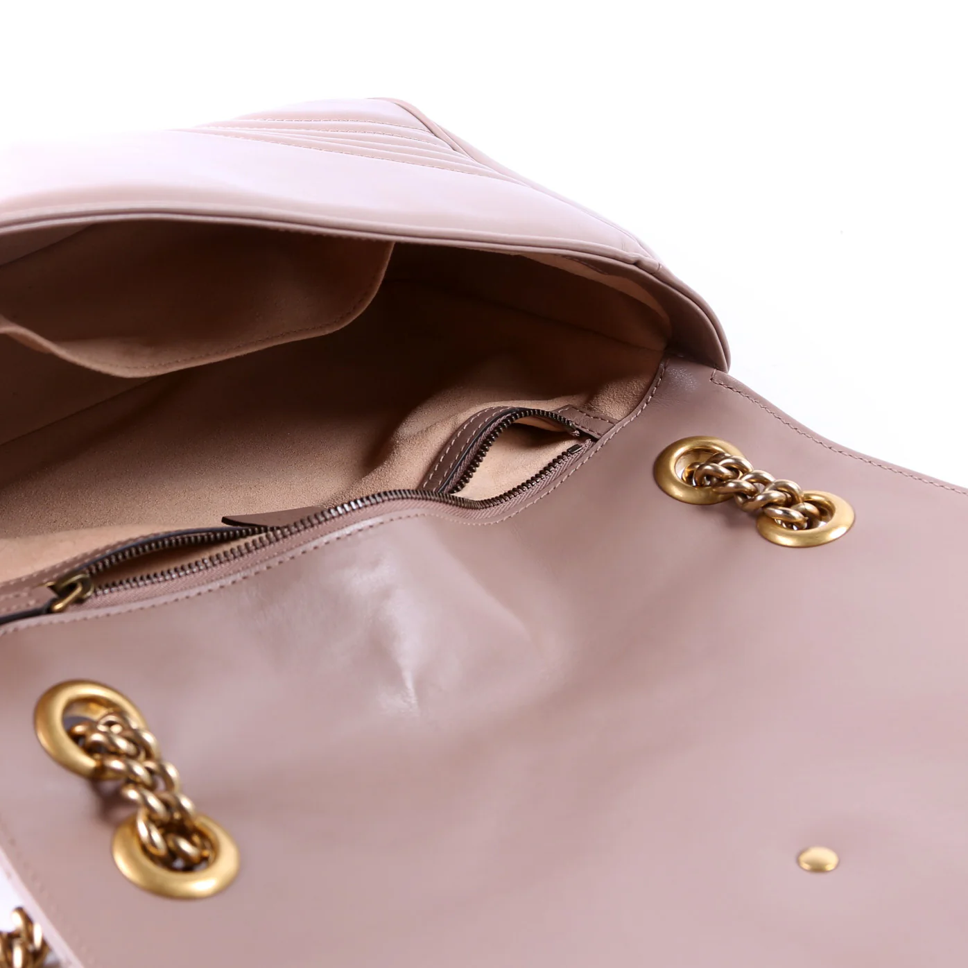443496 Marmont Leather Shoulder Medium Tan - Image 10