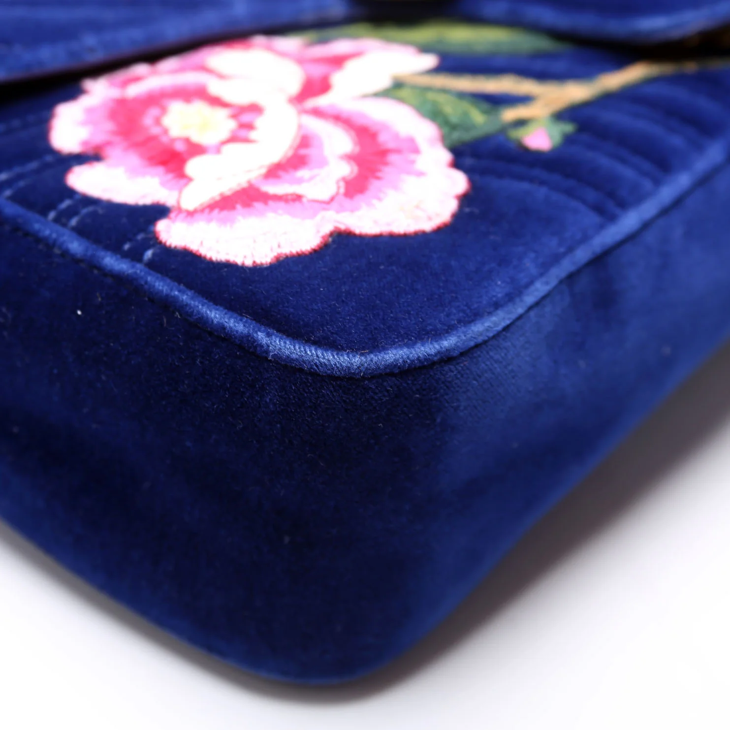 443496 Marmont Velvet Modern Medium Blue - Image 5