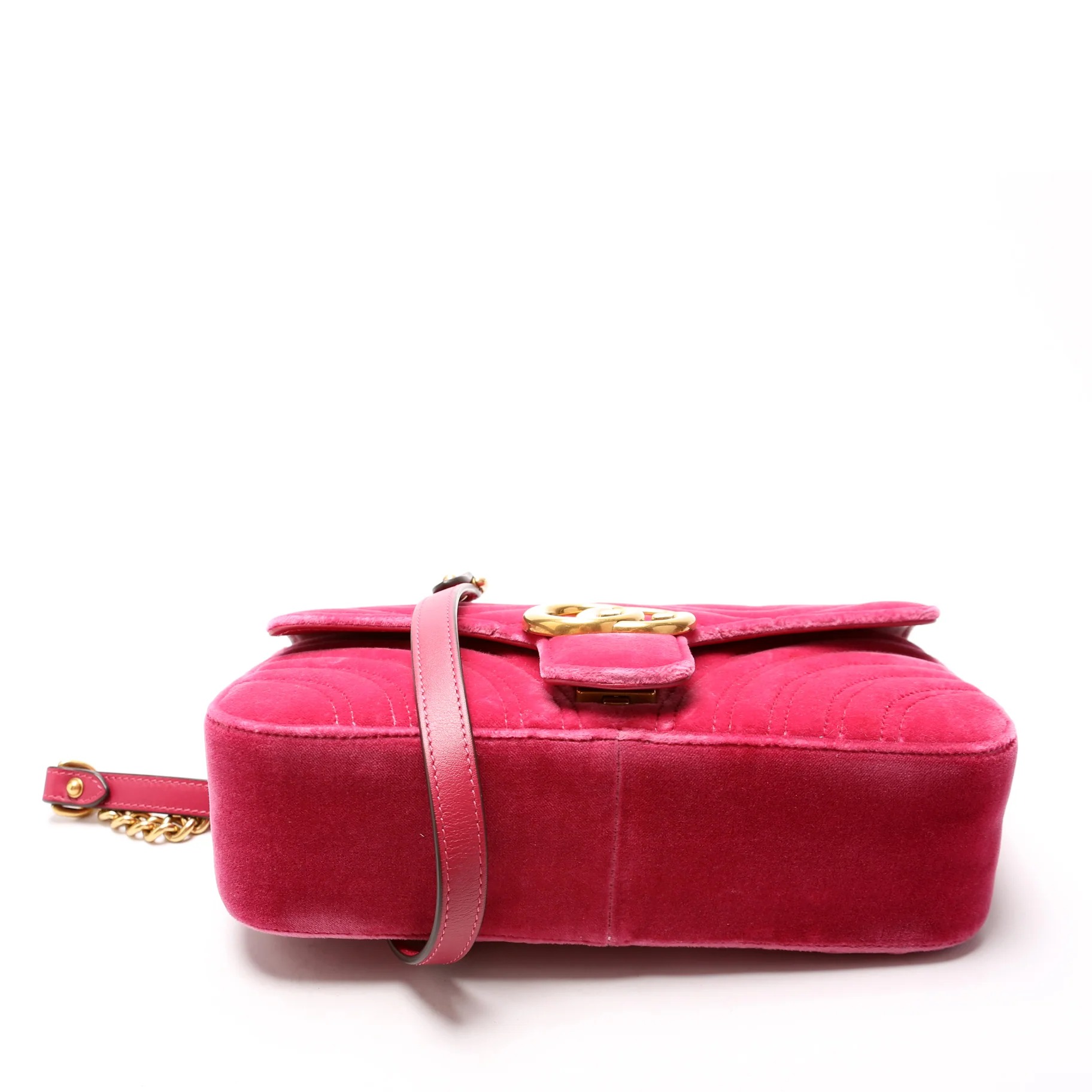443496 Marmont Velvet Shoulder Medium - Image 4