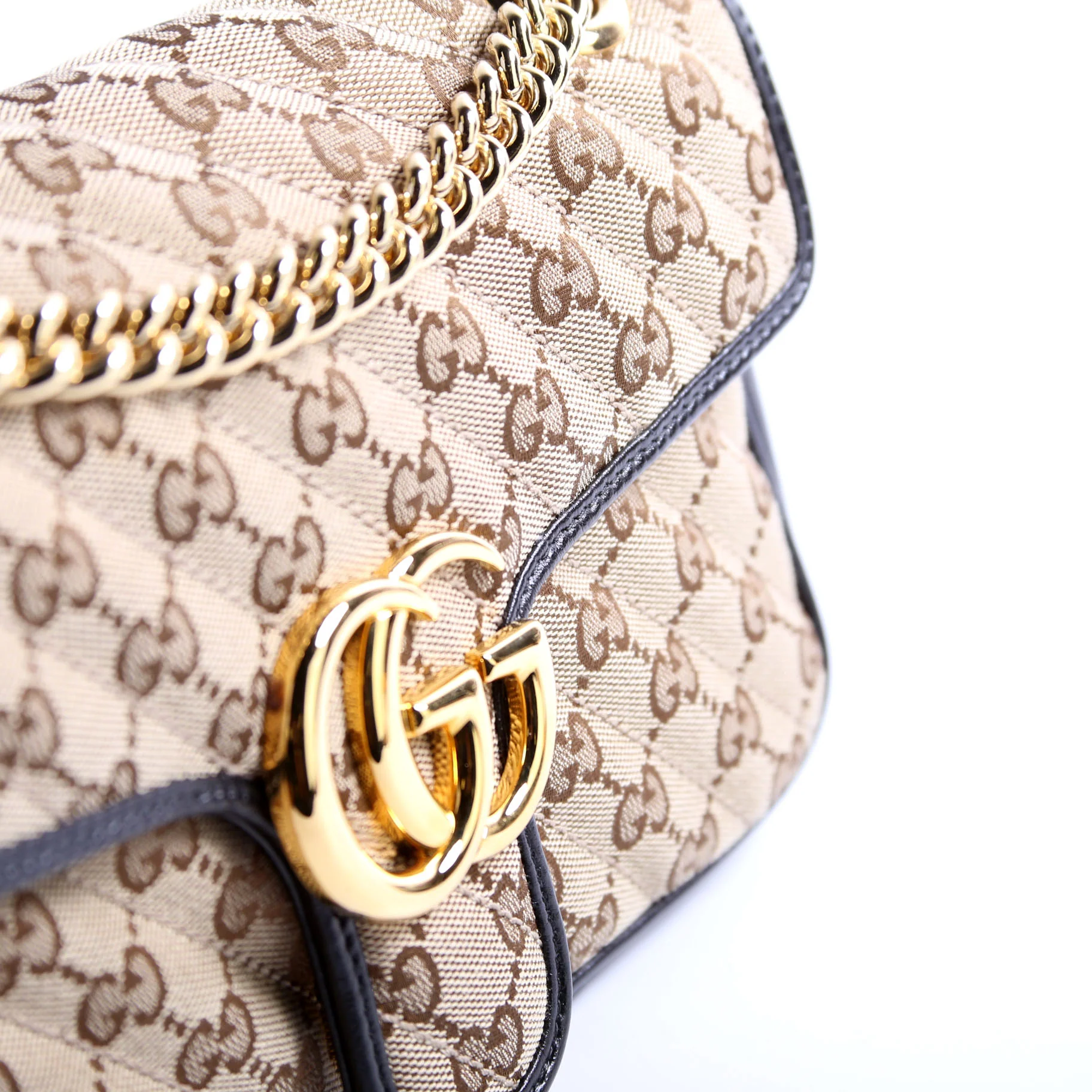443497 Marmont GG Canvas Shoulder Small Flap - Image 6