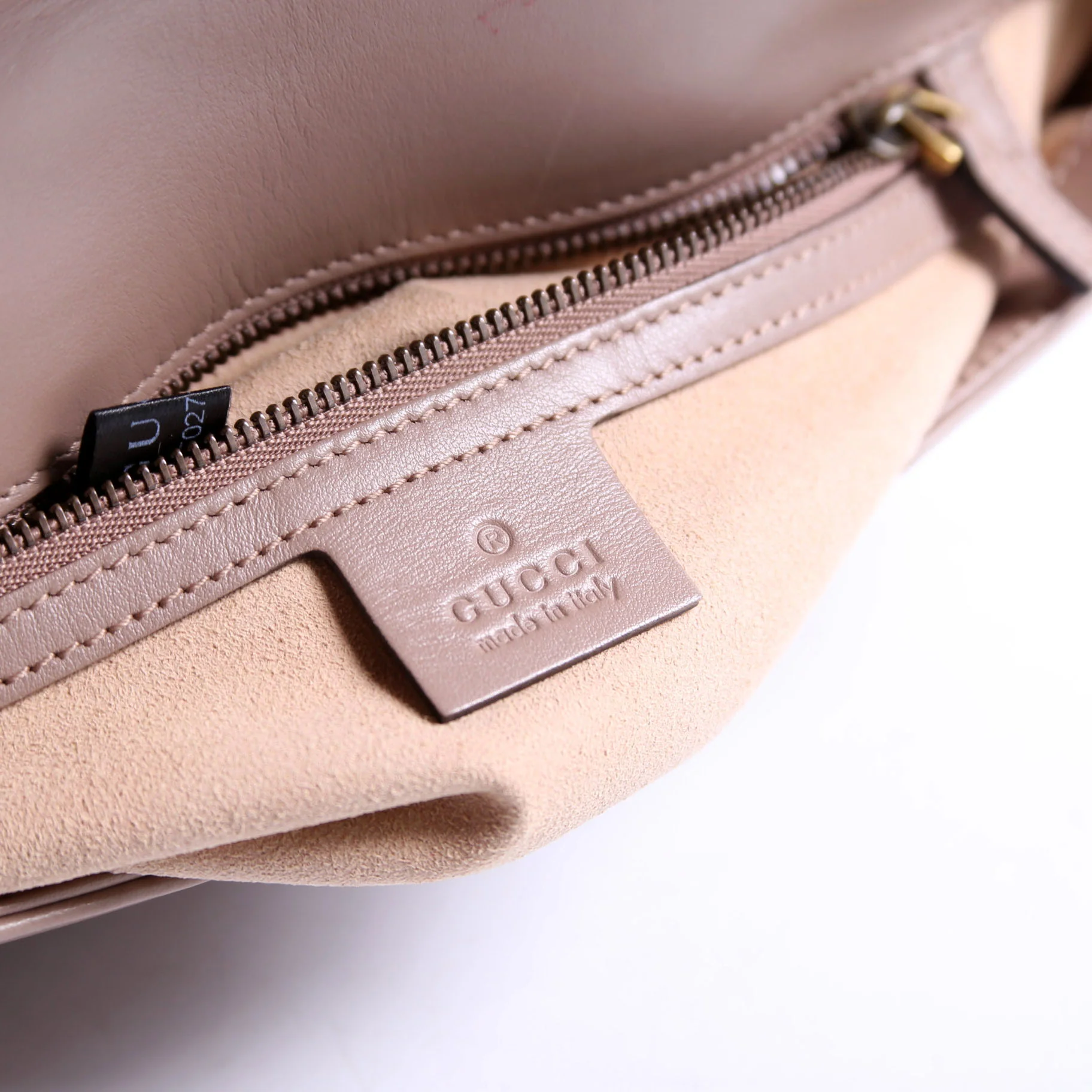 443497 Marmont Leather Shoulder Small Flap Tan - Image 7