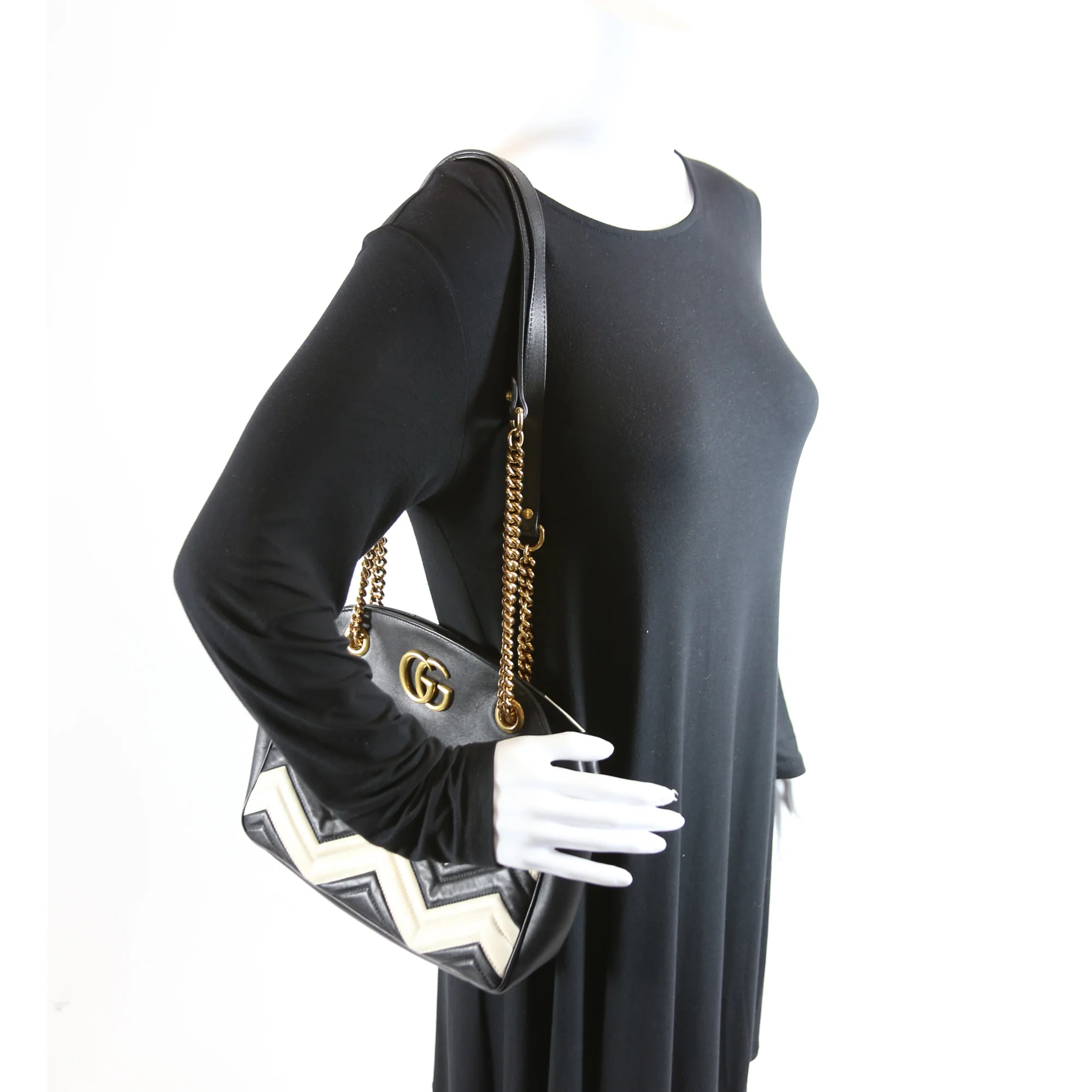 443501 Marmont Open Top Shoulder Bag - Image 10
