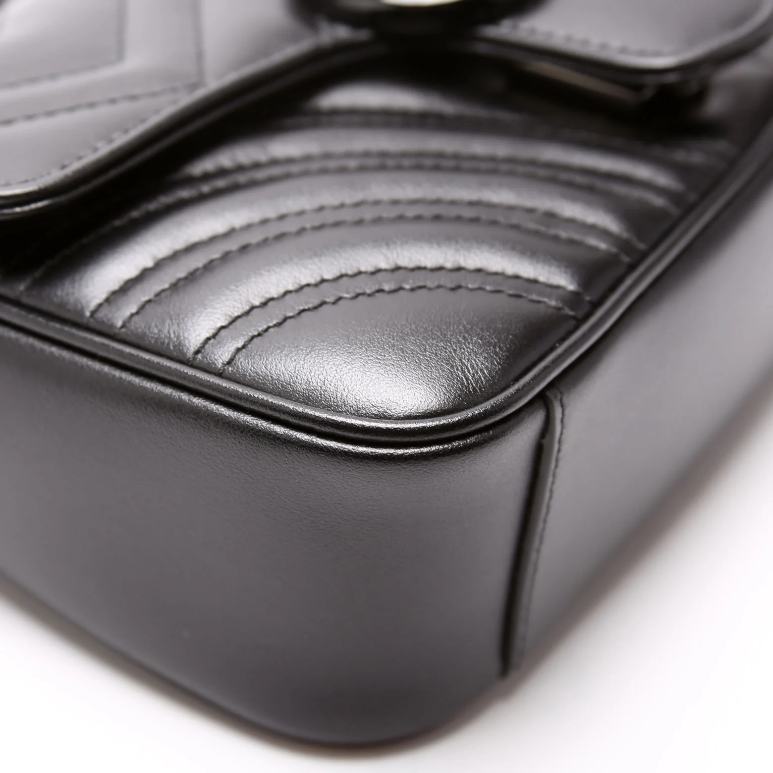 446744 Marmont Leather Shoulder Mini Flap - Image 5