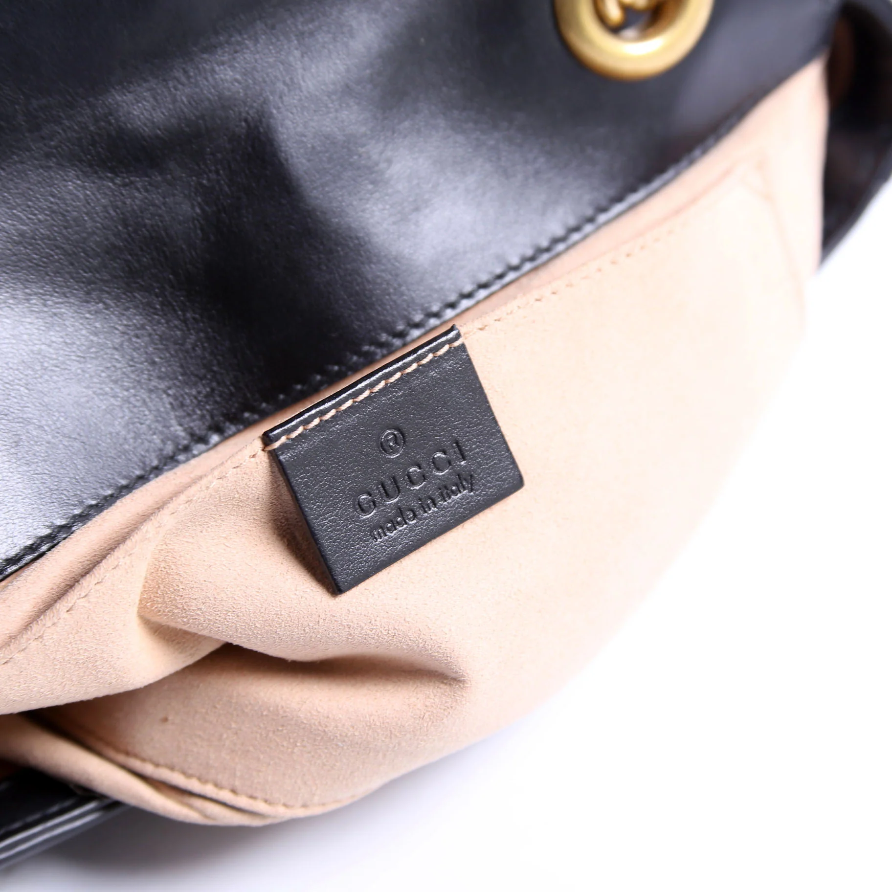 446744 Marmont Leather Shoulder Mini Flap - Image 7