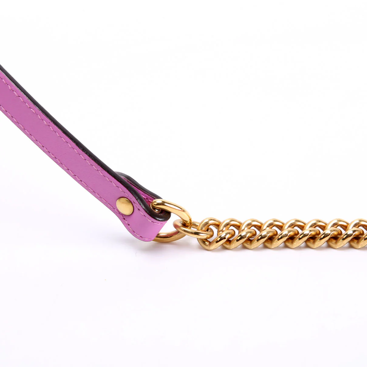 446744 Marmont Leather Shoulder Mini Flap Pink - Image 6