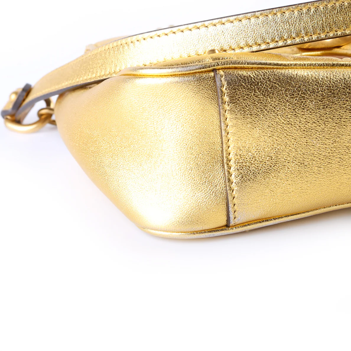 446744 Marmont Pearl Stud Leather Shoulder Mini Flap - Image 6