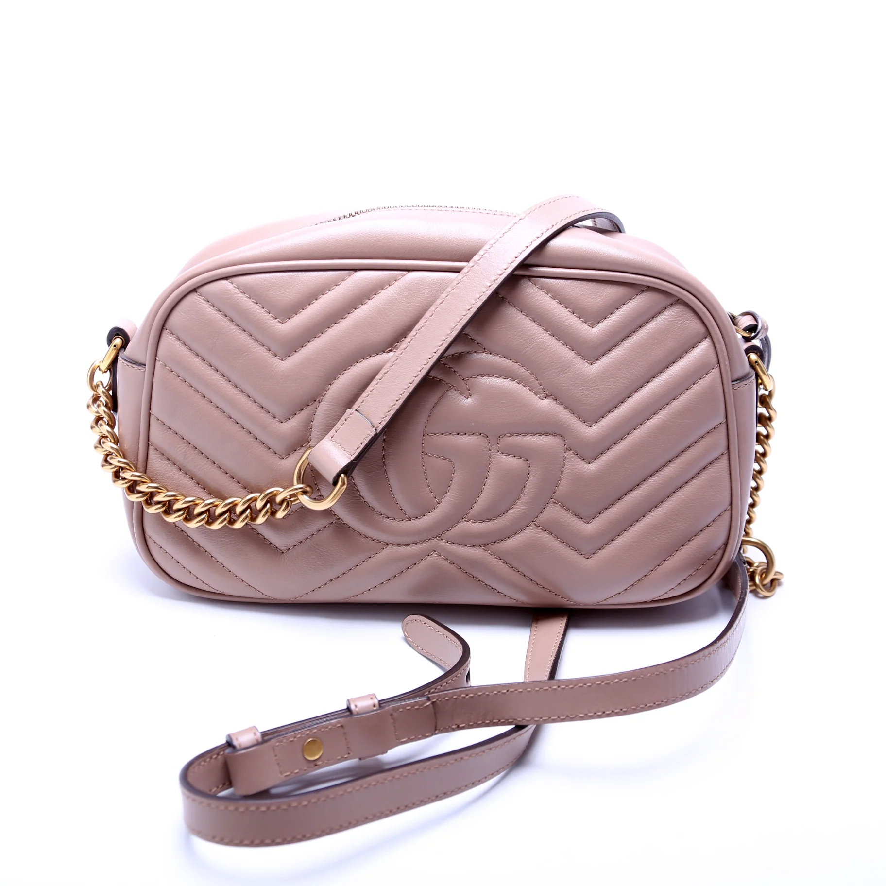 447632 Marmont Small Leather Camera - Image 3