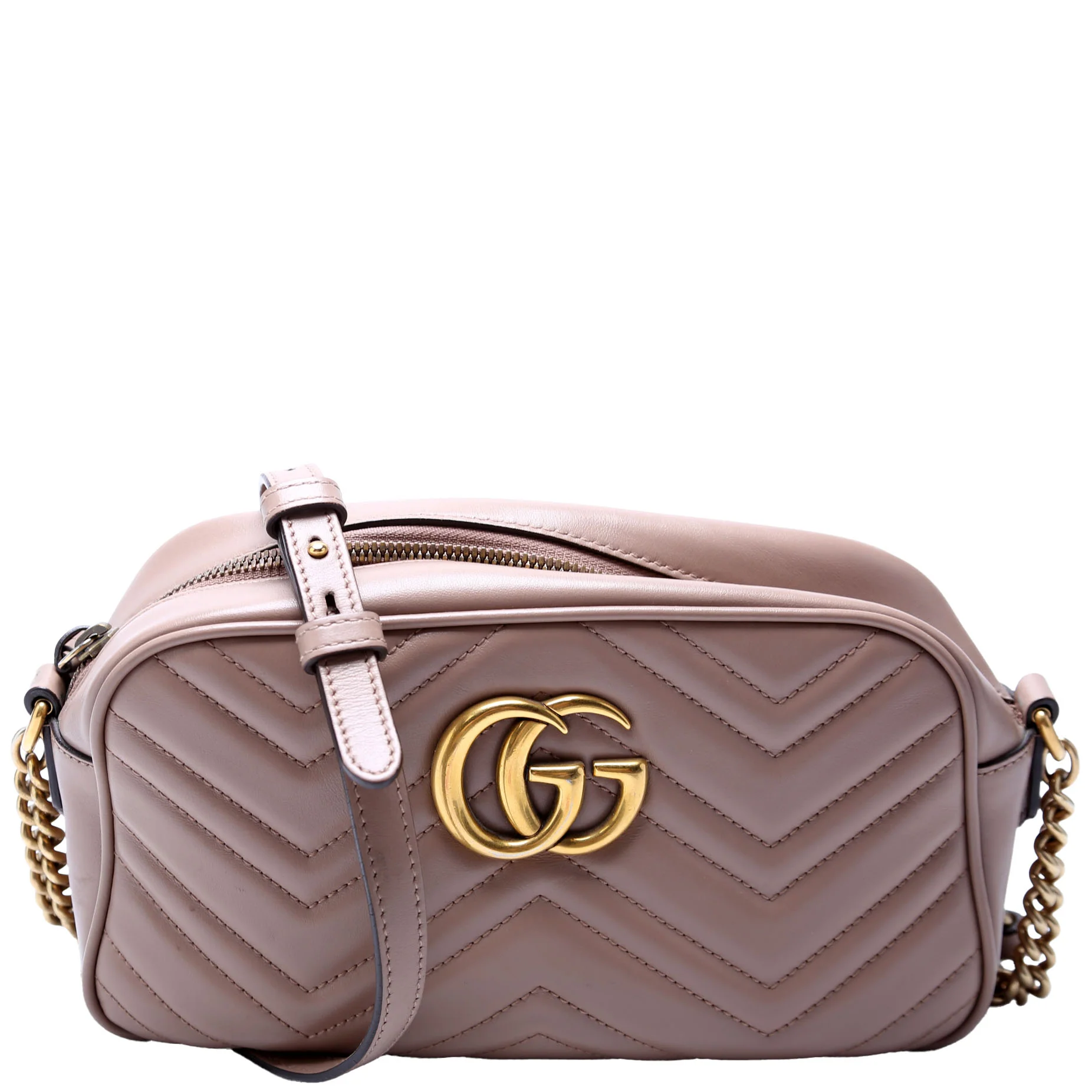 447632 Marmont Small Leather Camera
