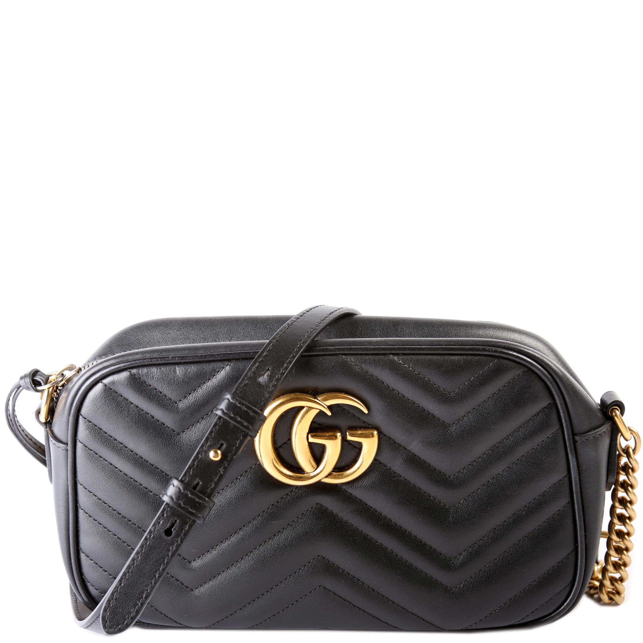 447632 Marmont Small Leather Camera