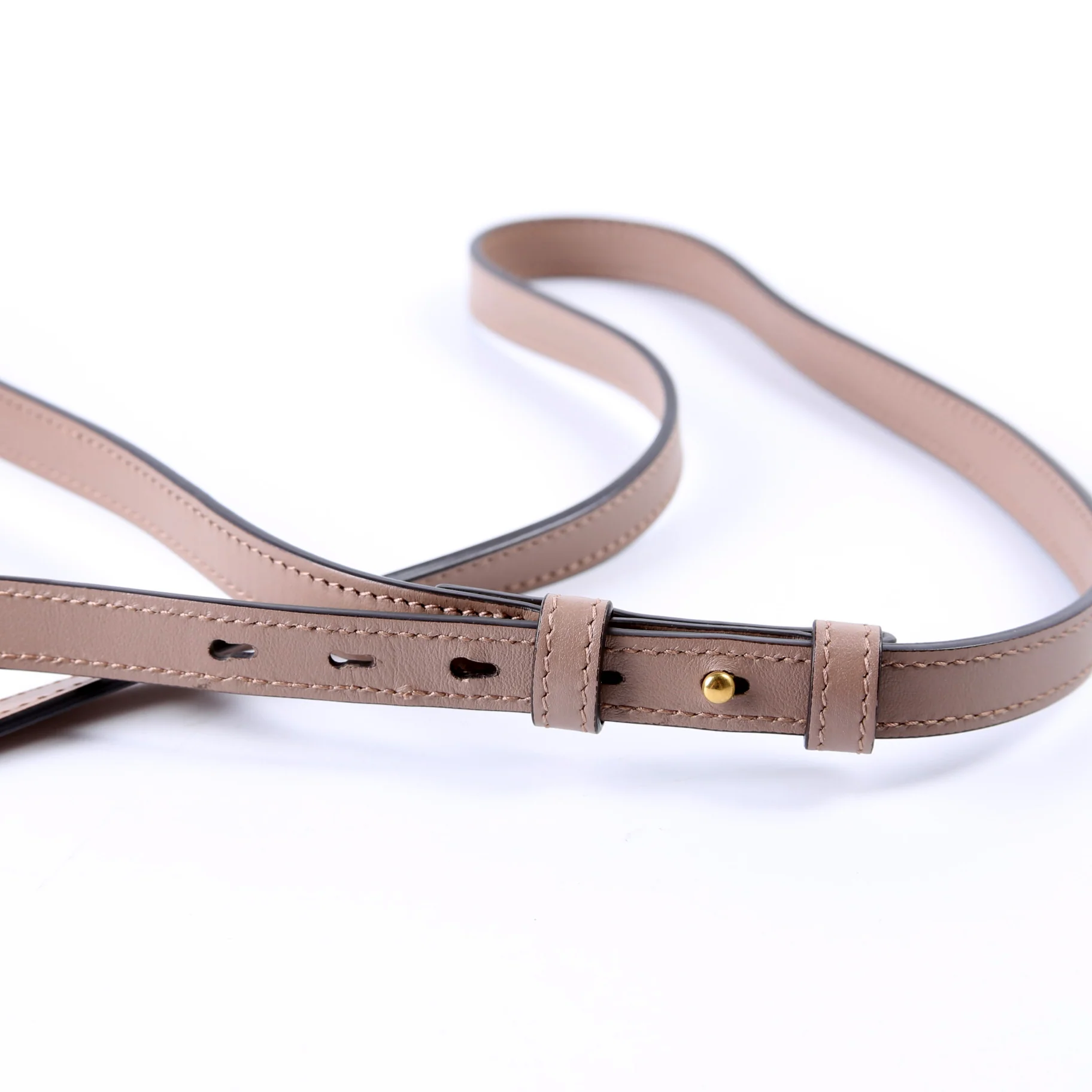 447632 Marmont Small Leather Camera Beige - Image 9