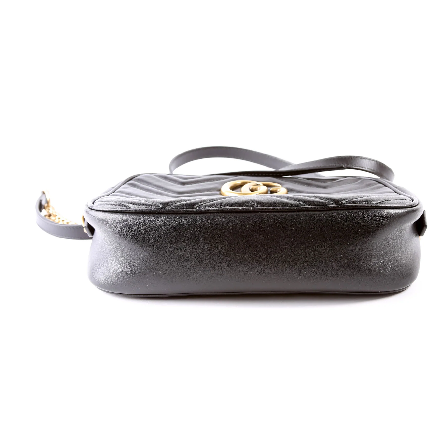 447632 Marmont Small Leather Camera Black - Image 5