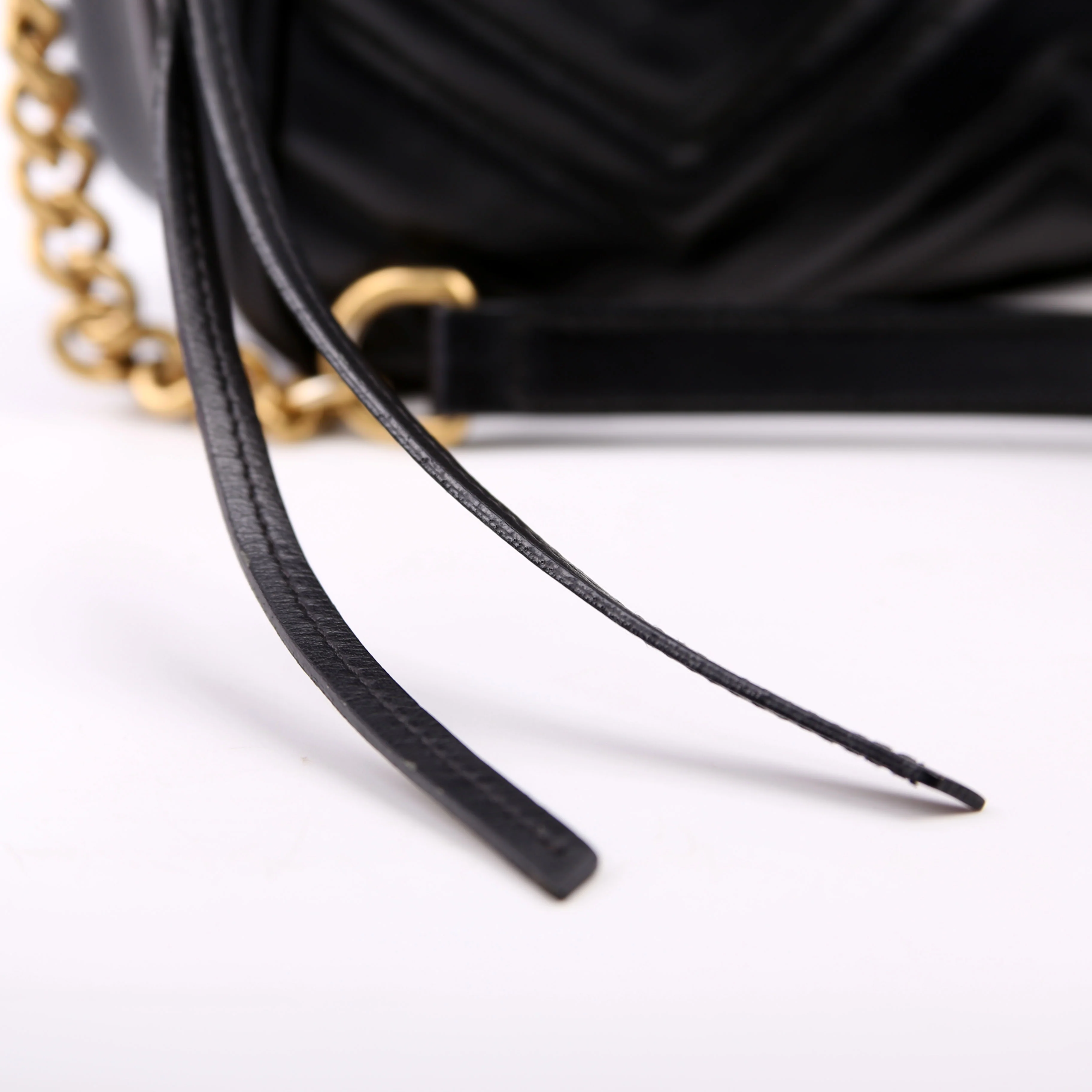 447632 Marmont Small Leather Camera Black - Image 16