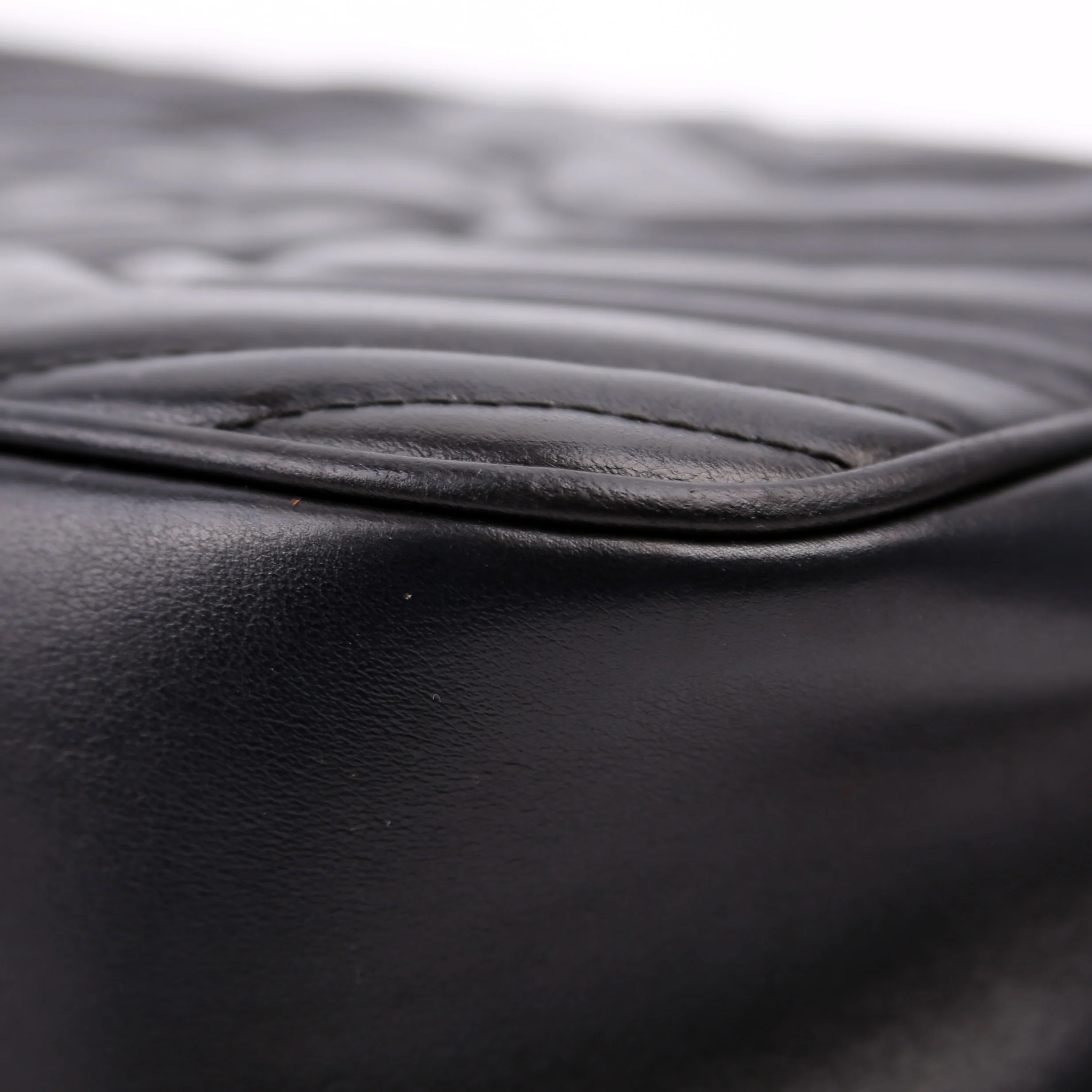447632 Marmont Small Leather Camera Black - Image 8