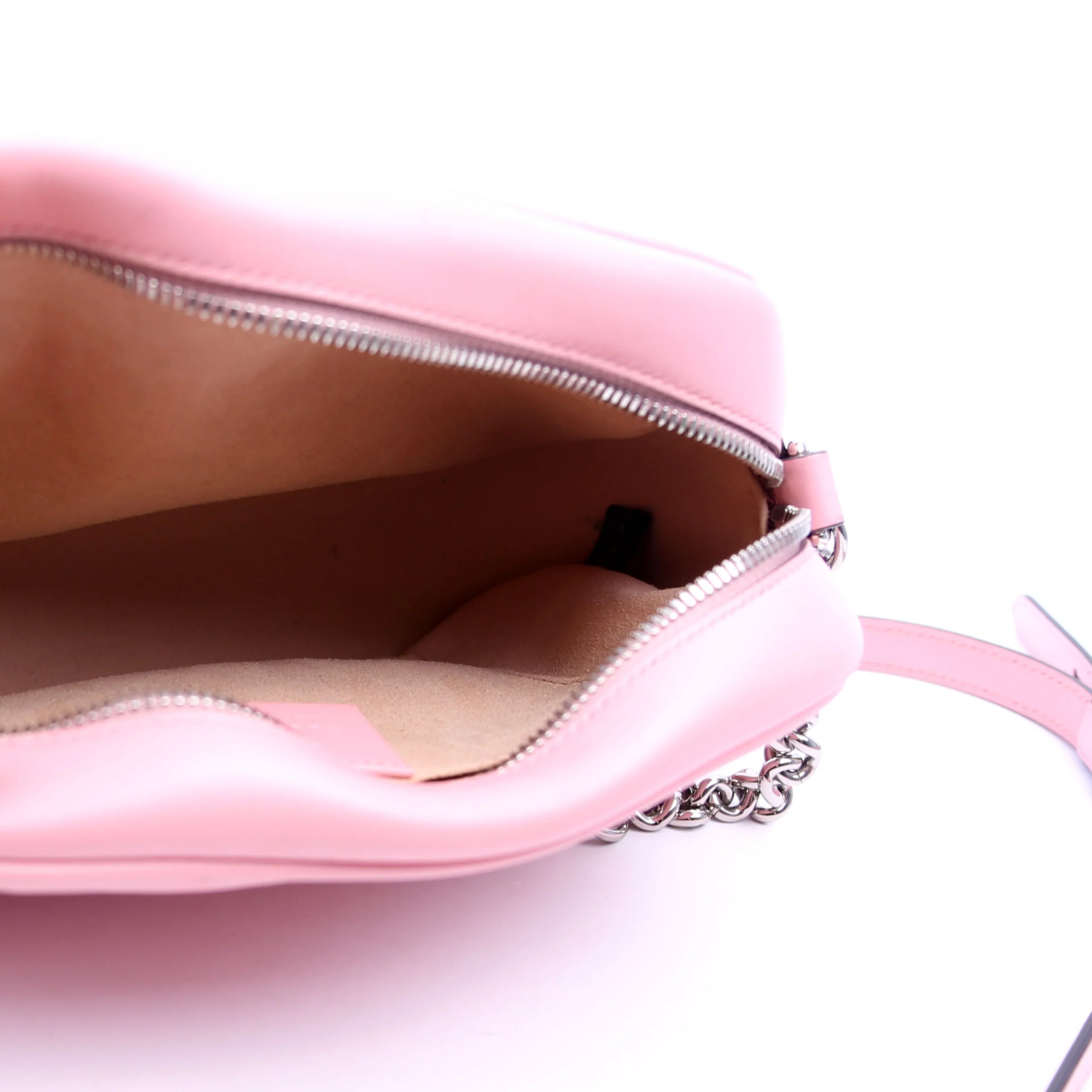 447632 Marmont Small Leather Camera Pink - Image 12