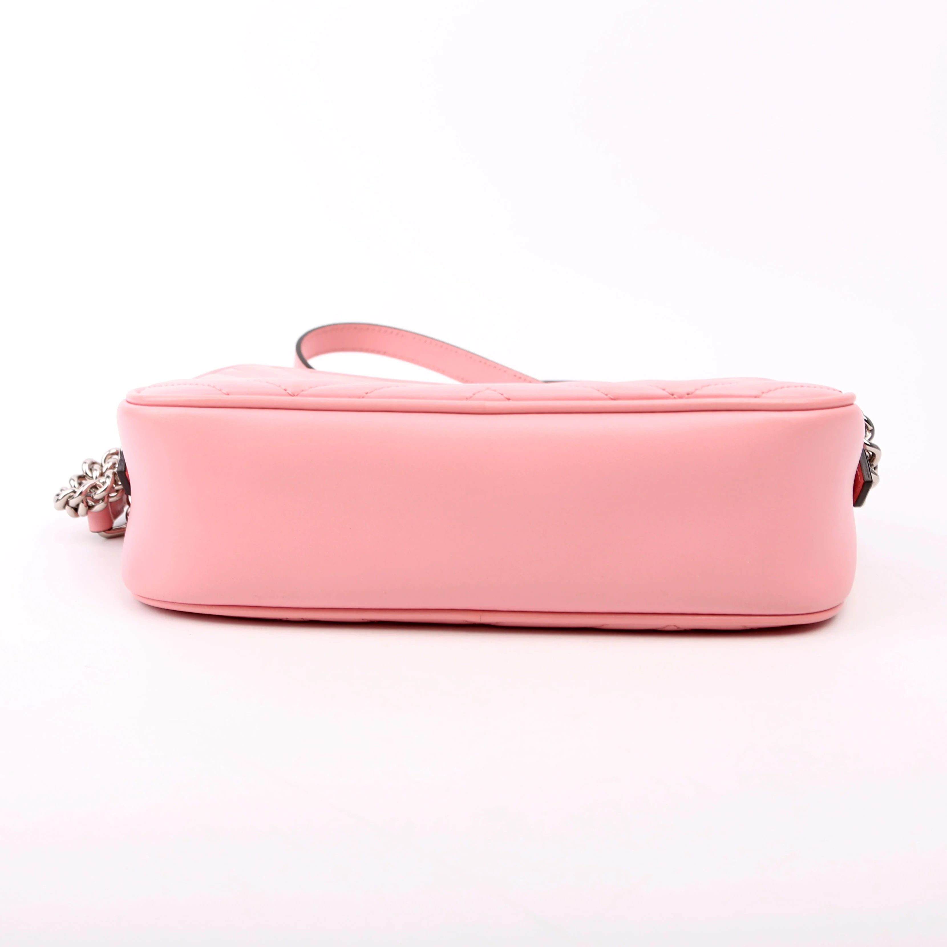447632 Marmont Small Leather Camera Pink - Image 5