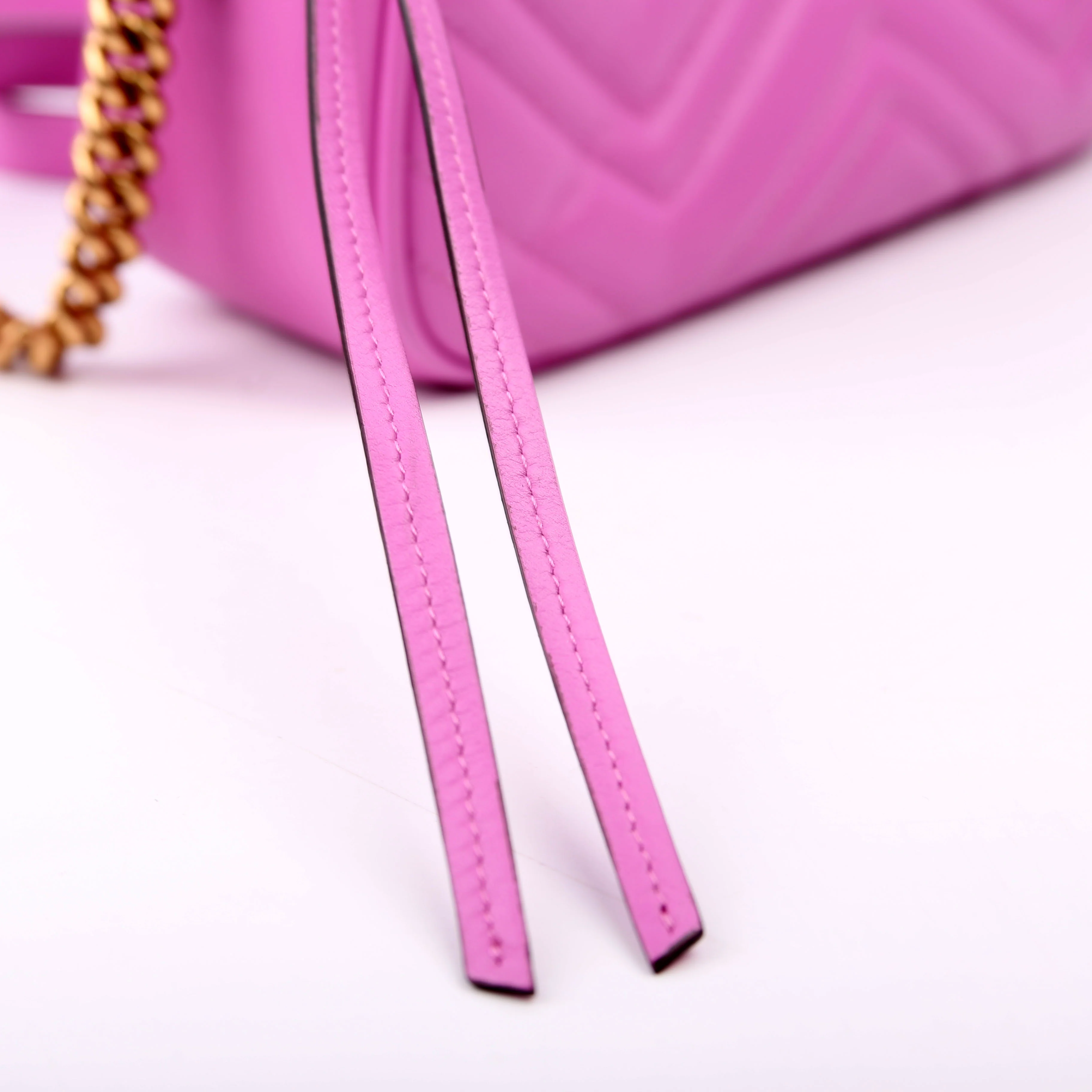 447632 Marmont Small Leather Camera Purple - Image 12