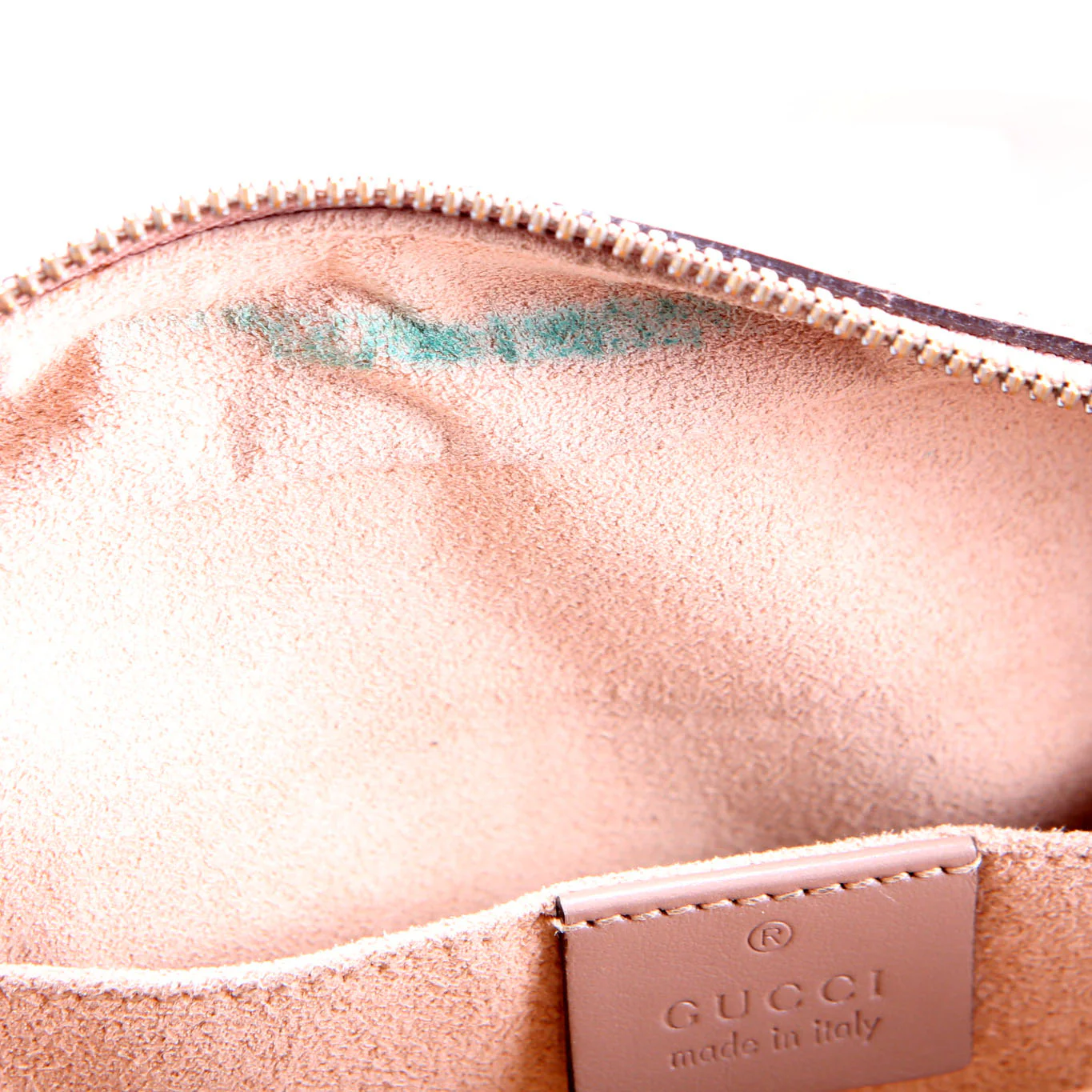 447632 Marmont Small Leather Camera Taupe - Image 15