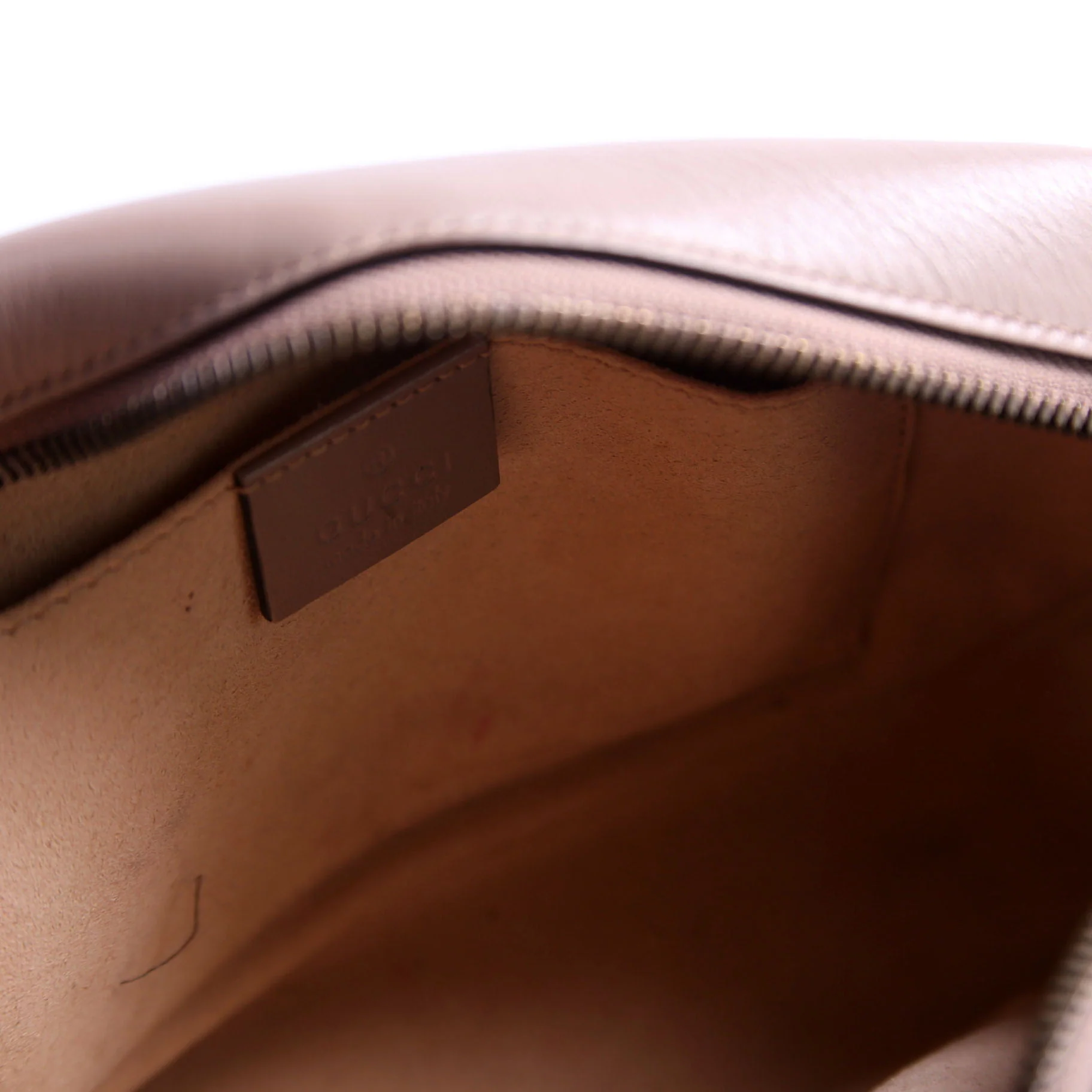 447632 Marmont Small Leather Camera Taupe - Image 7