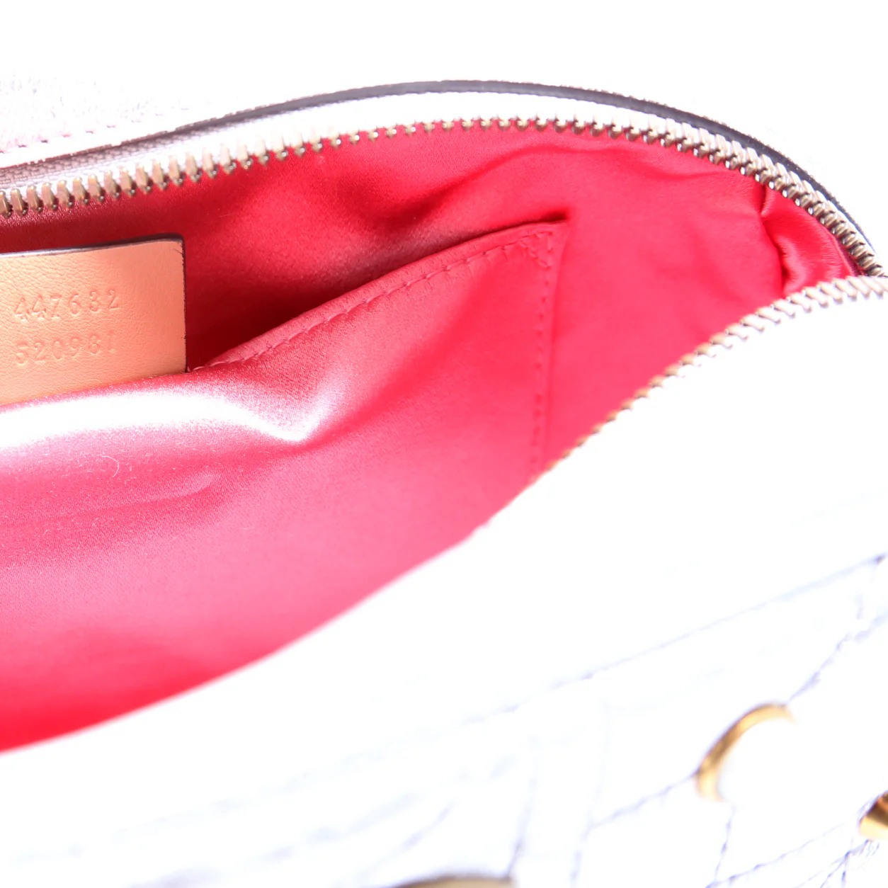 447632 Marmont Small Leather/Pearl Camera Silver - Image 10