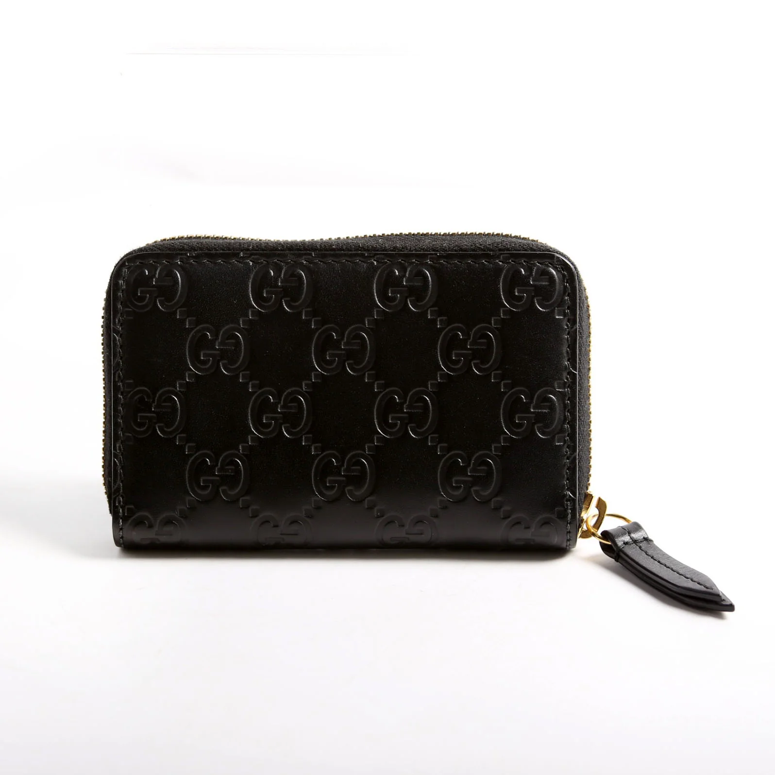 447939 Zip Around Card Case Black - Image 2