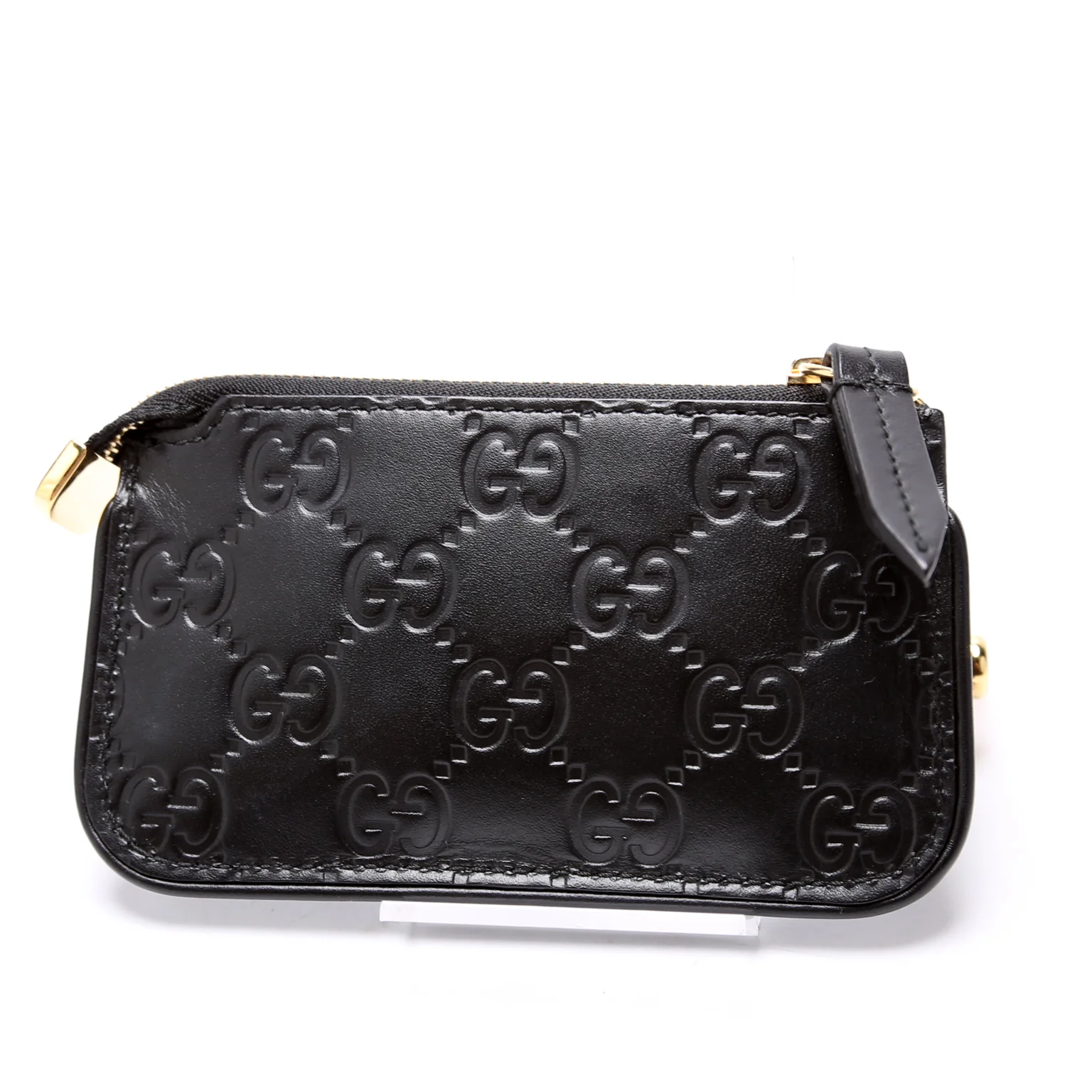 447964 GG Leather Key Pouch - Image 3