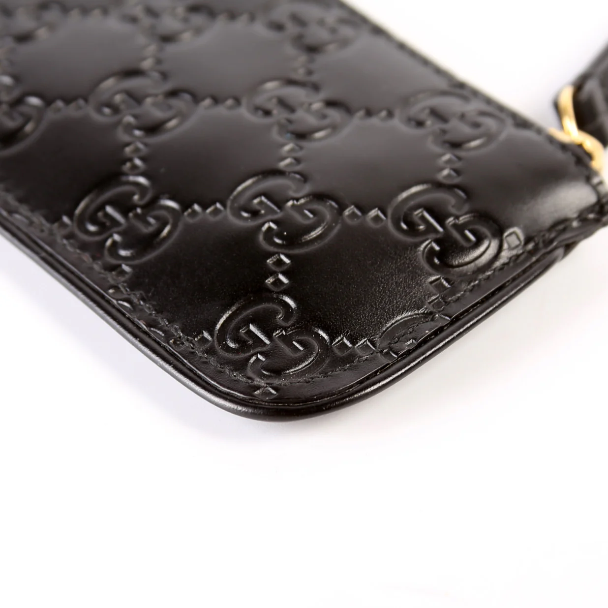 447964 GG Leather Key Pouch - Image 7