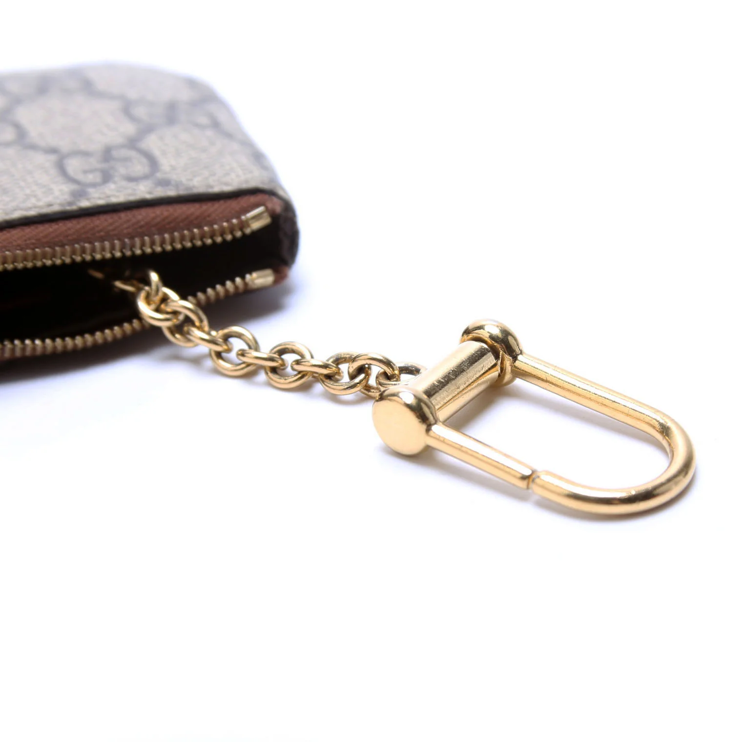447964 GG Supreme Key Case Brown - Image 10