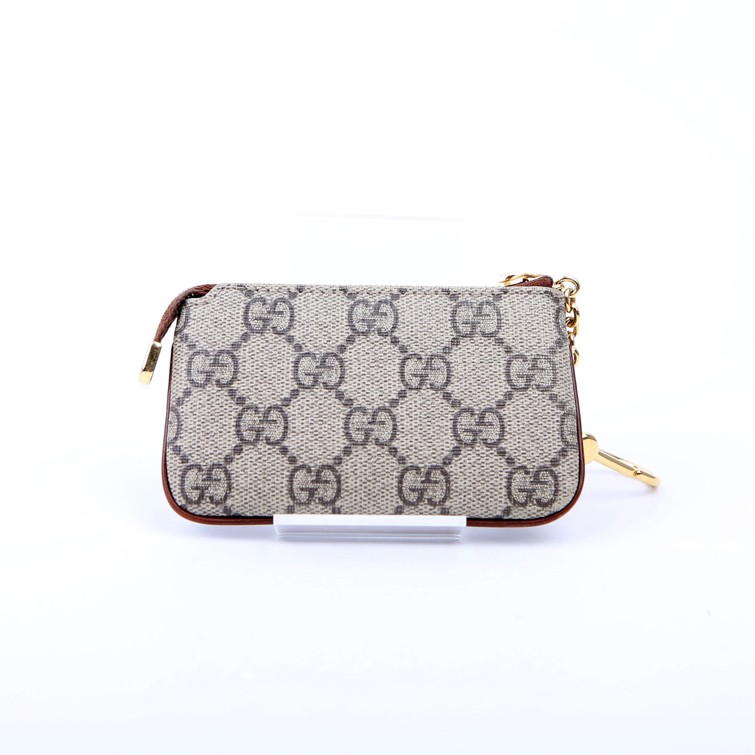 447964 GG Supreme Key Case Brown - Image 3