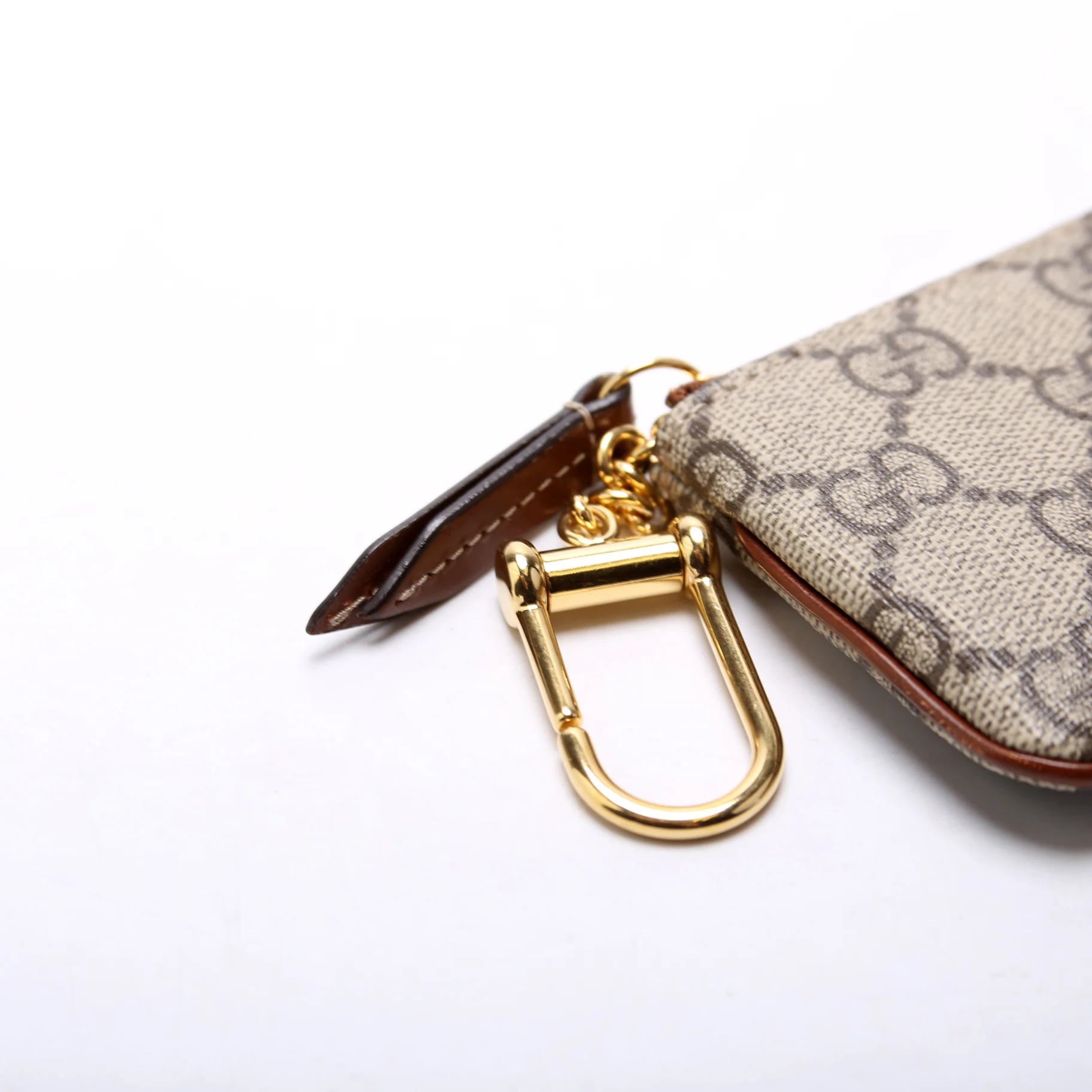 447964 GG Supreme Key Case Brown - Image 6