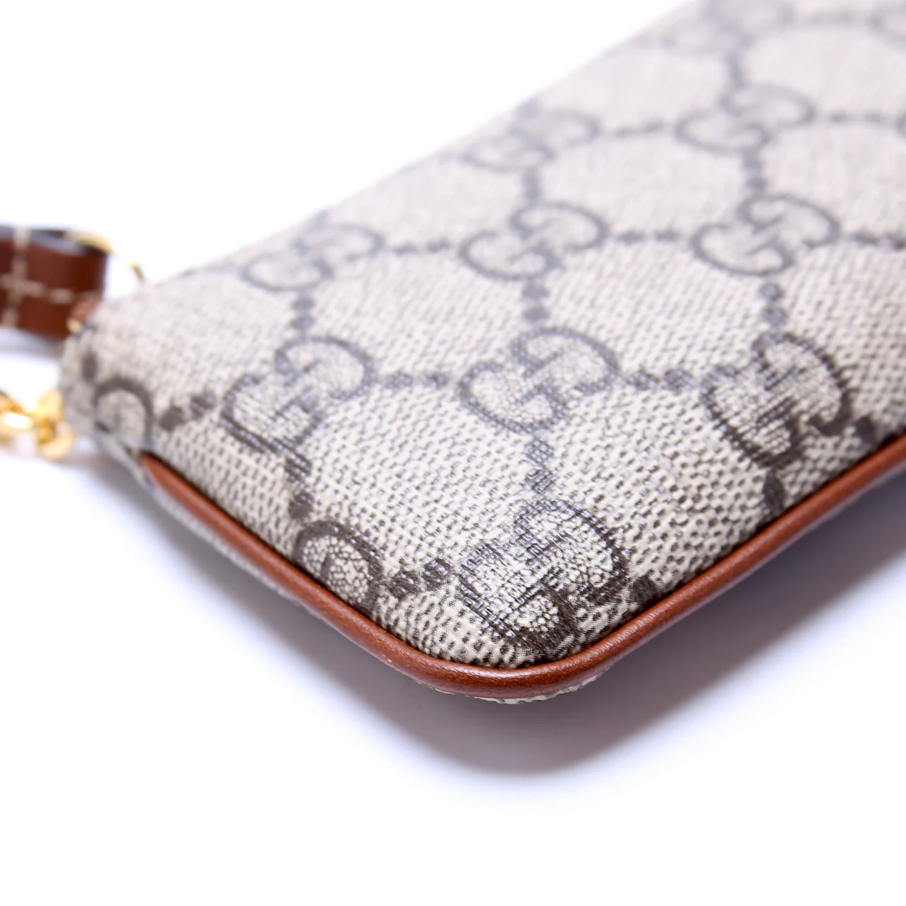 447964 GG Supreme Key Pouch Brown - Image 5