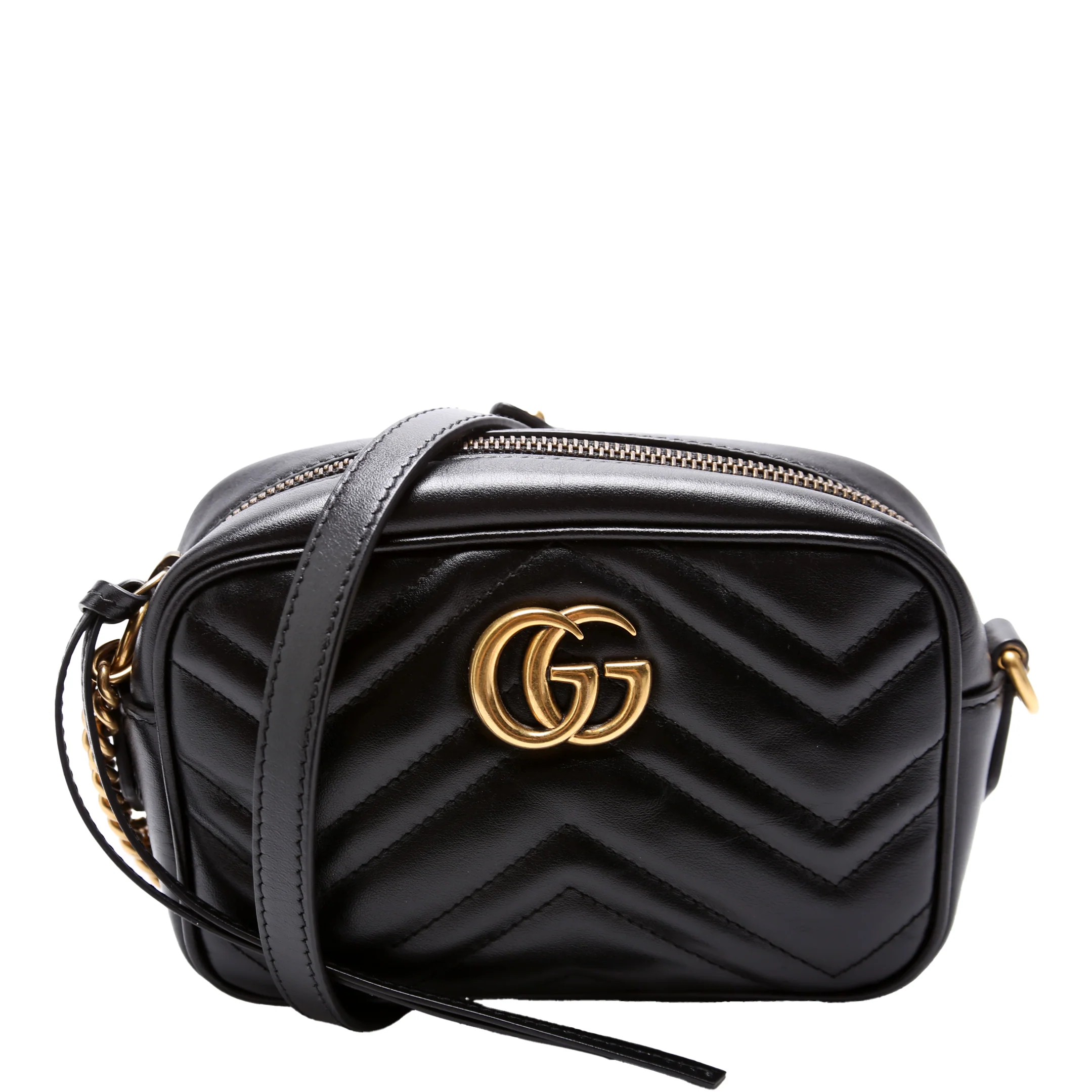 448065 Marmont Mini Camera Bag Black