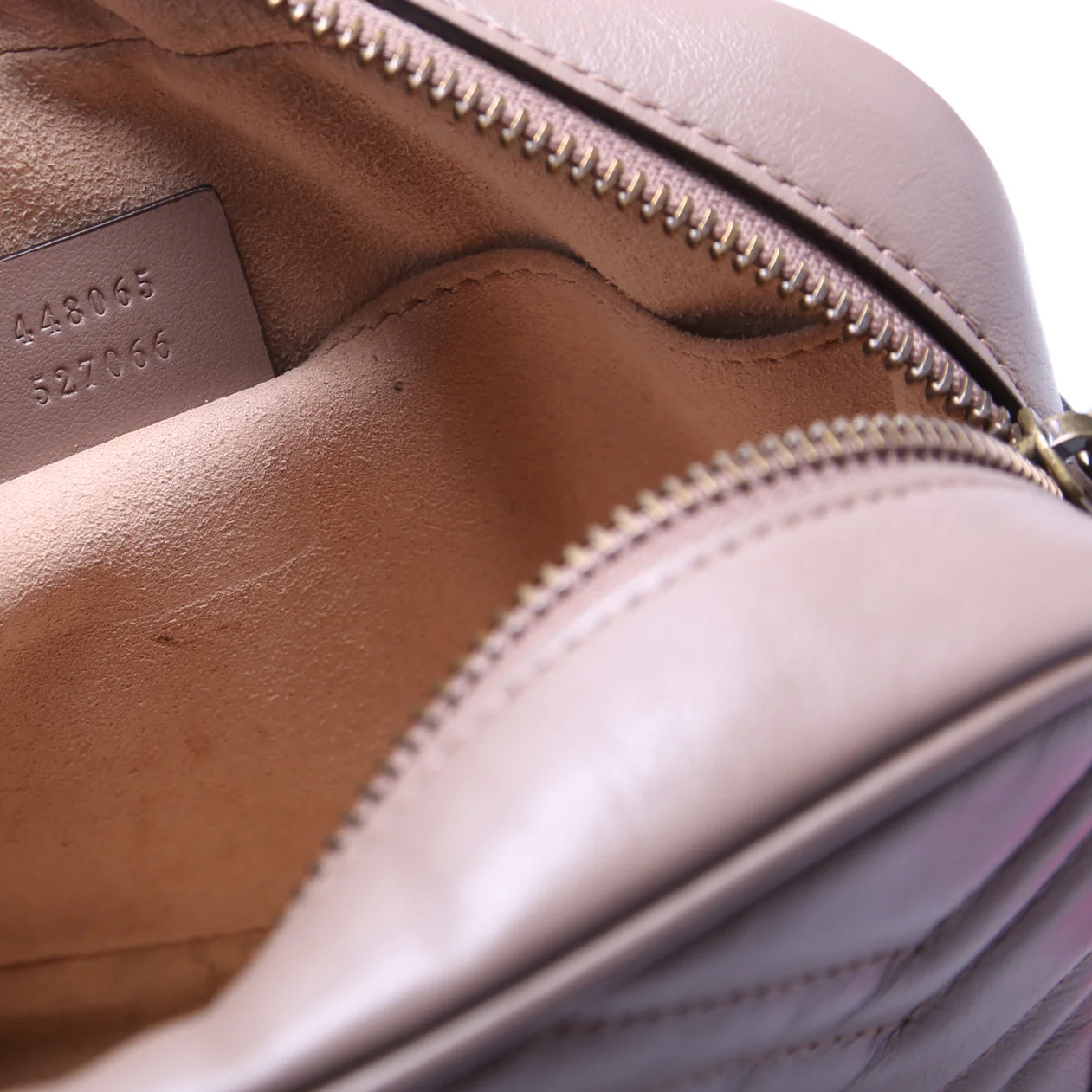 448065 Marmont Mini Camera Bag Nude - Image 9