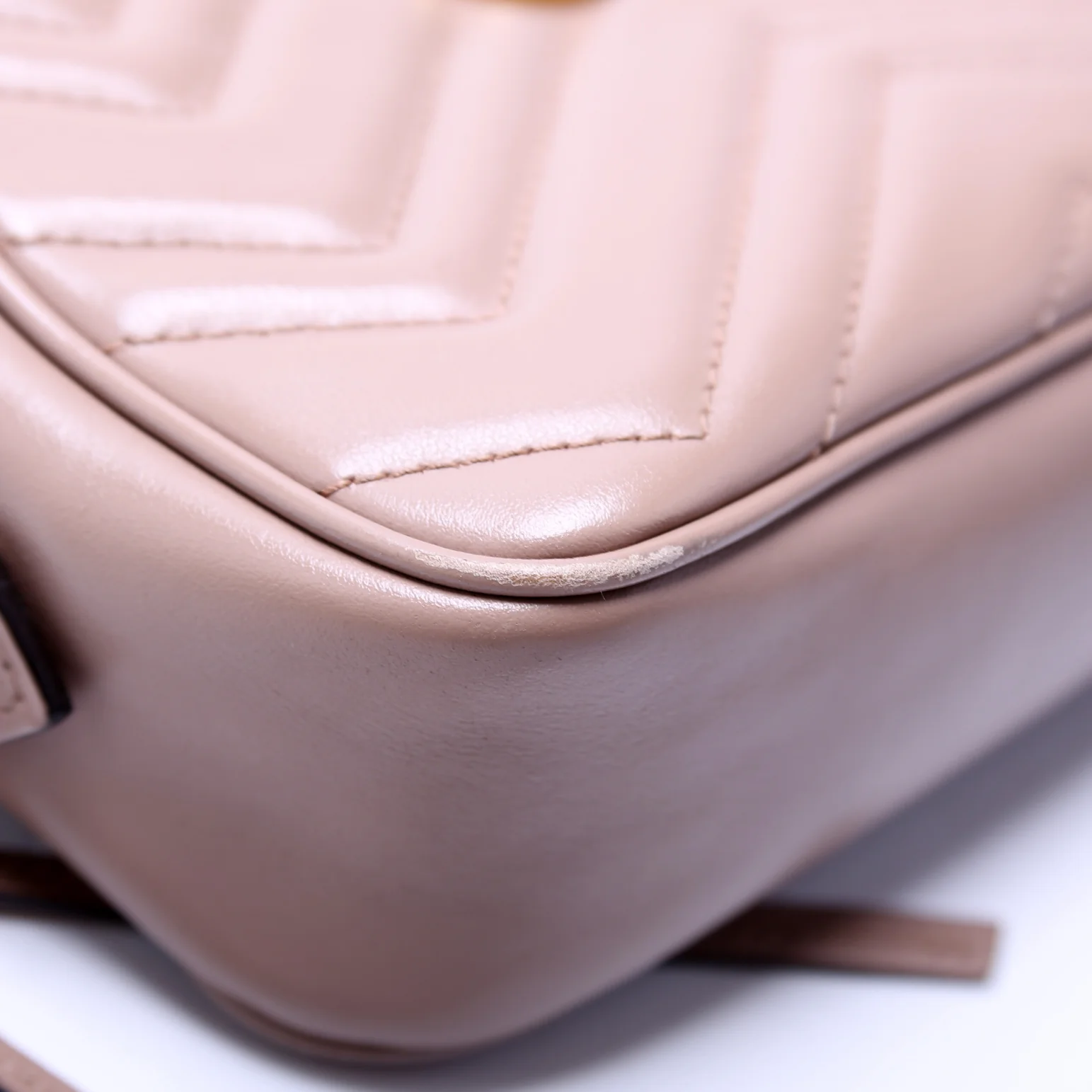 448065 Marmont Mini Camera Bag Tan - Image 5