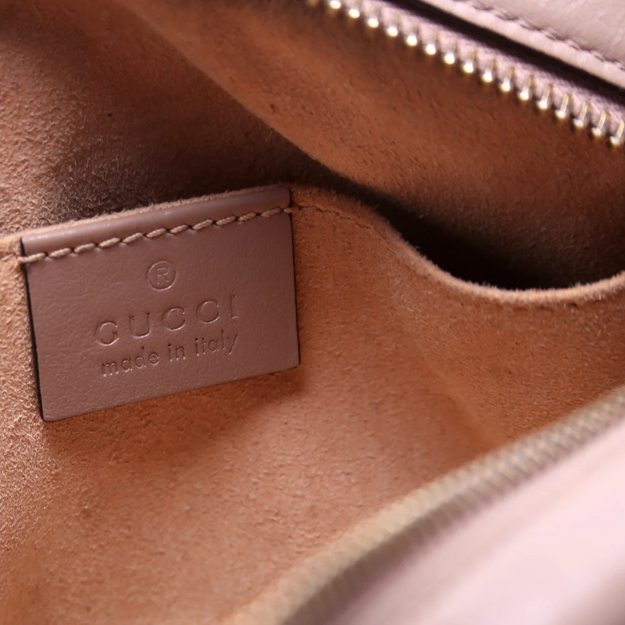 448065 Marmont Mini Camera Bag Tan - Image 9