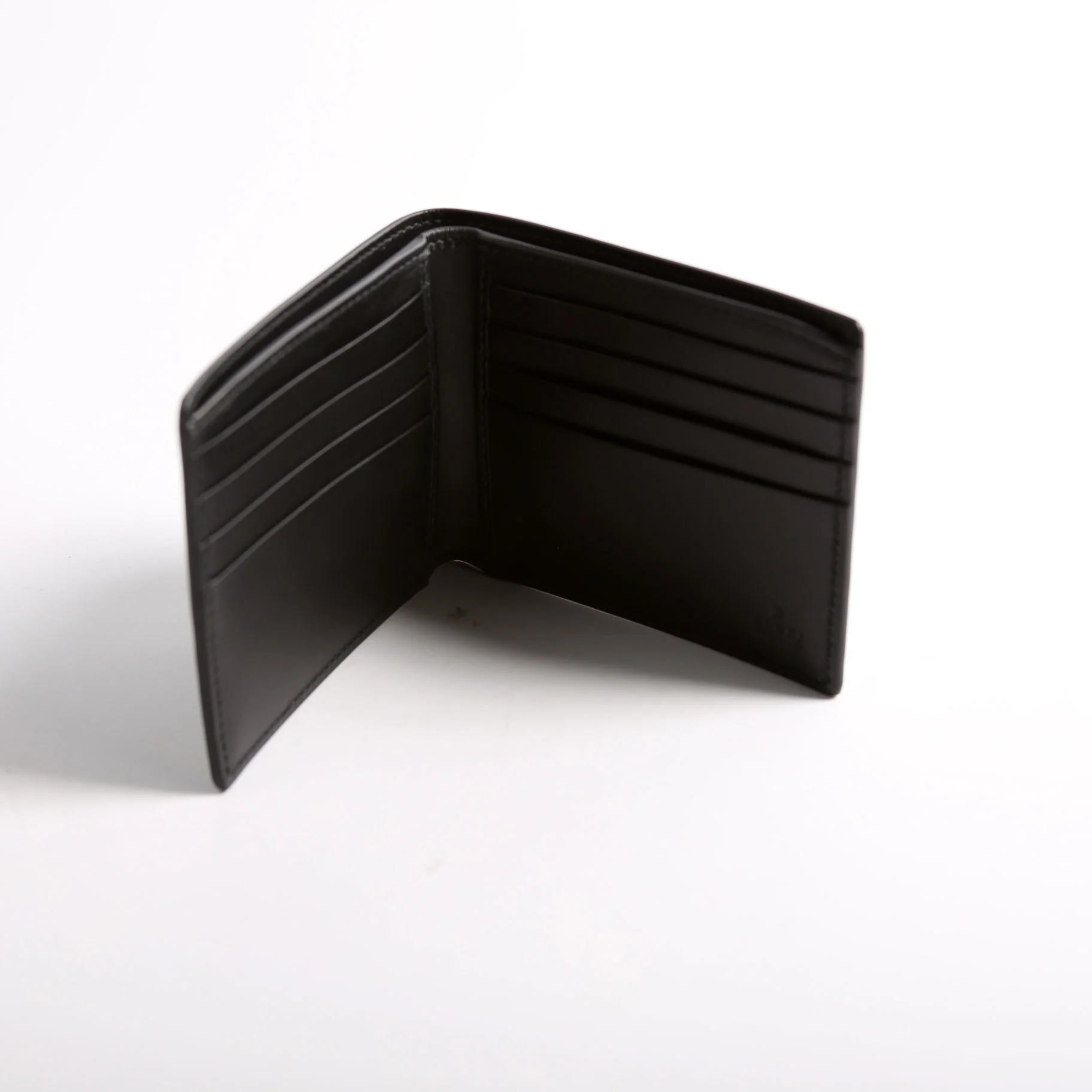 448463 Gucci Ghost Leather Bifold Wallet - Image 6