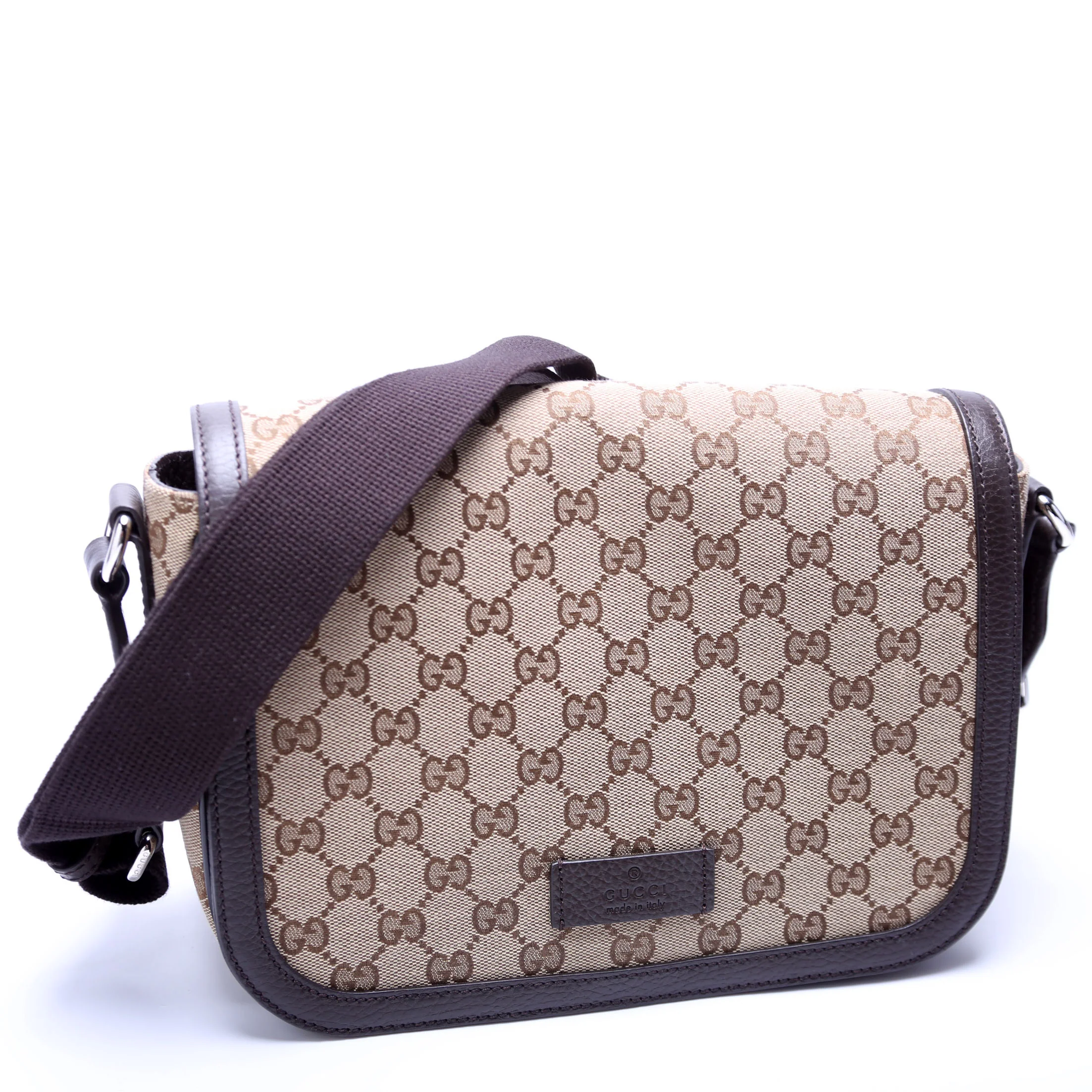 449172 GG Canvas Messenger Brown - Image 2