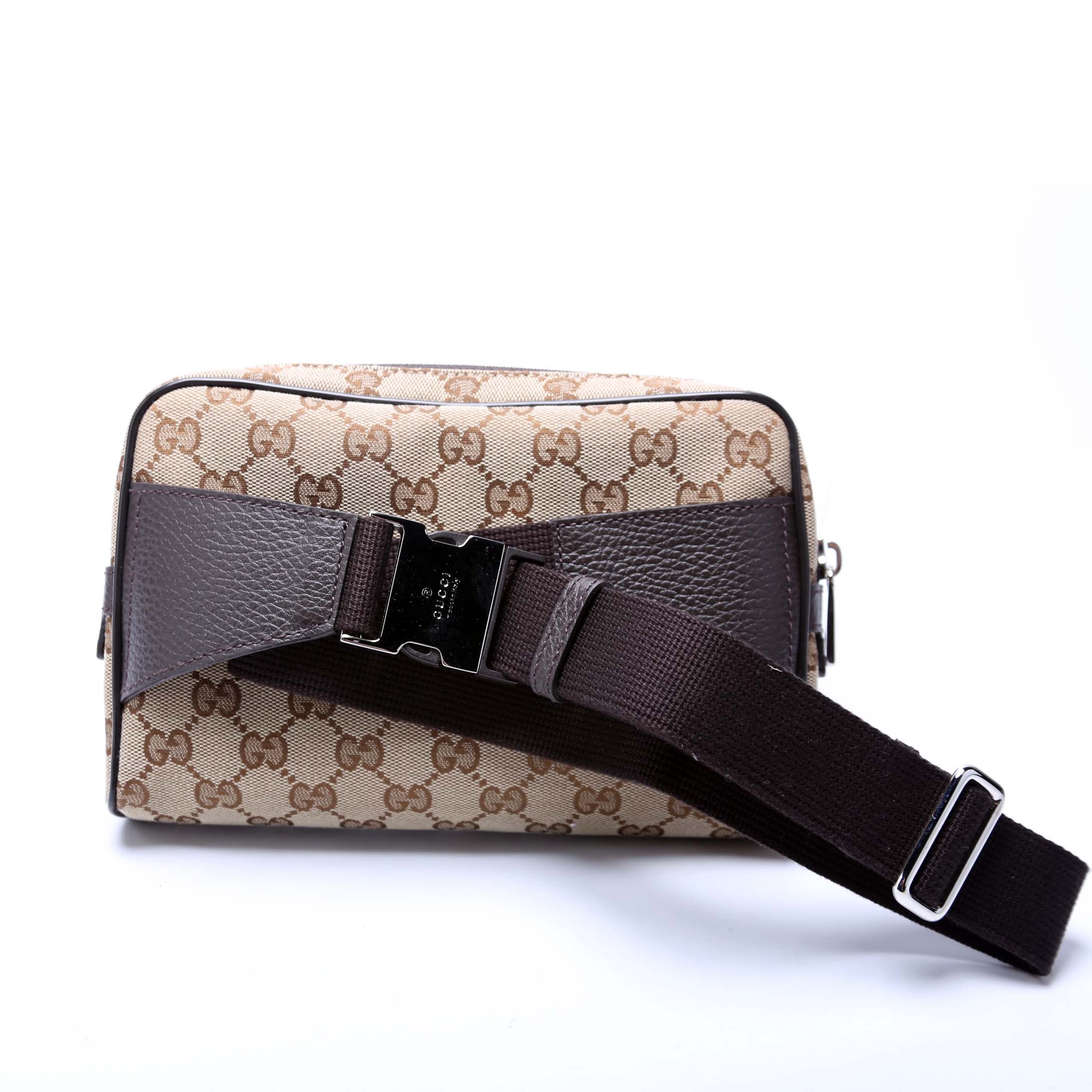449174 GG Canvas Belt Bag - Image 3