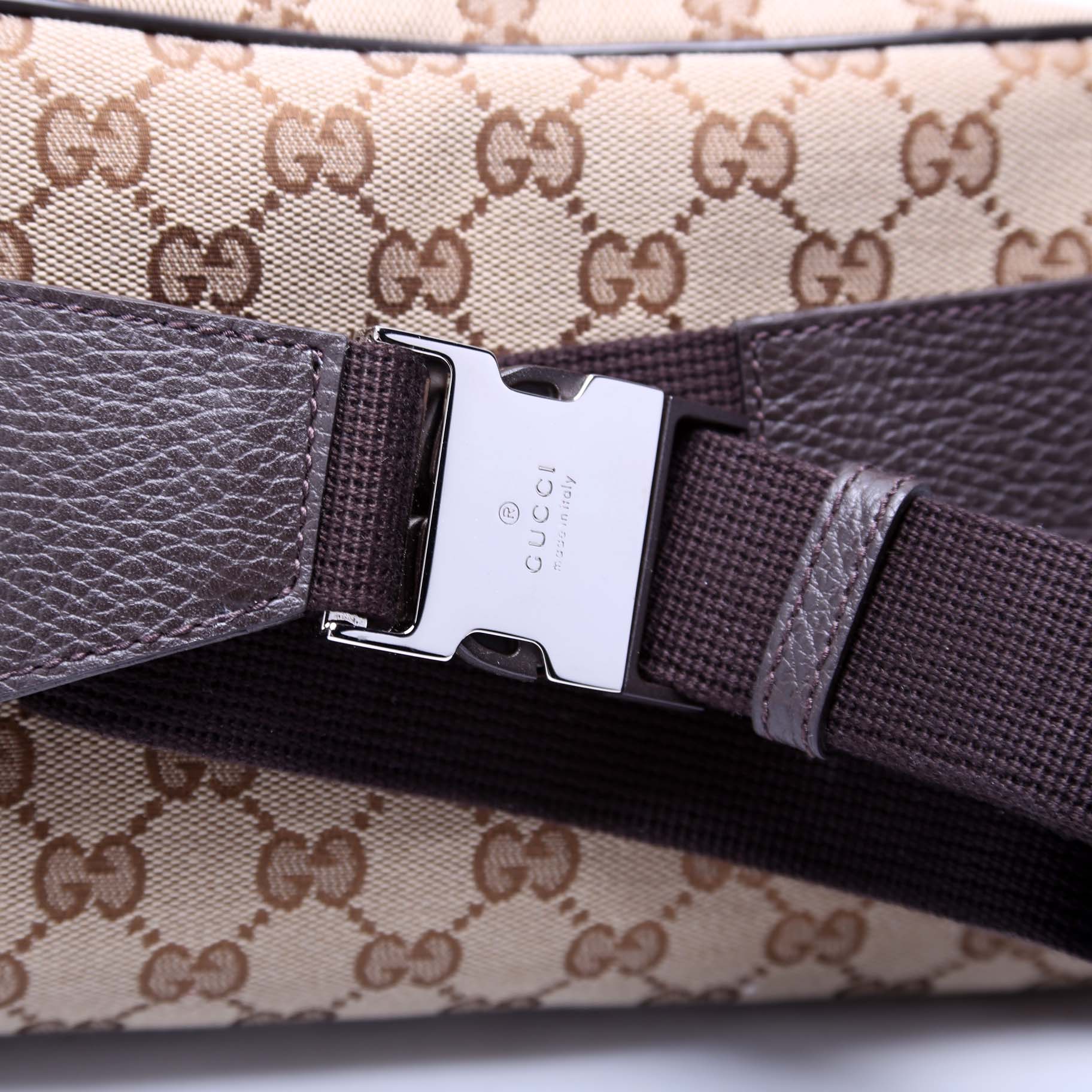 449174 GG Canvas Belt Bag - Image 5