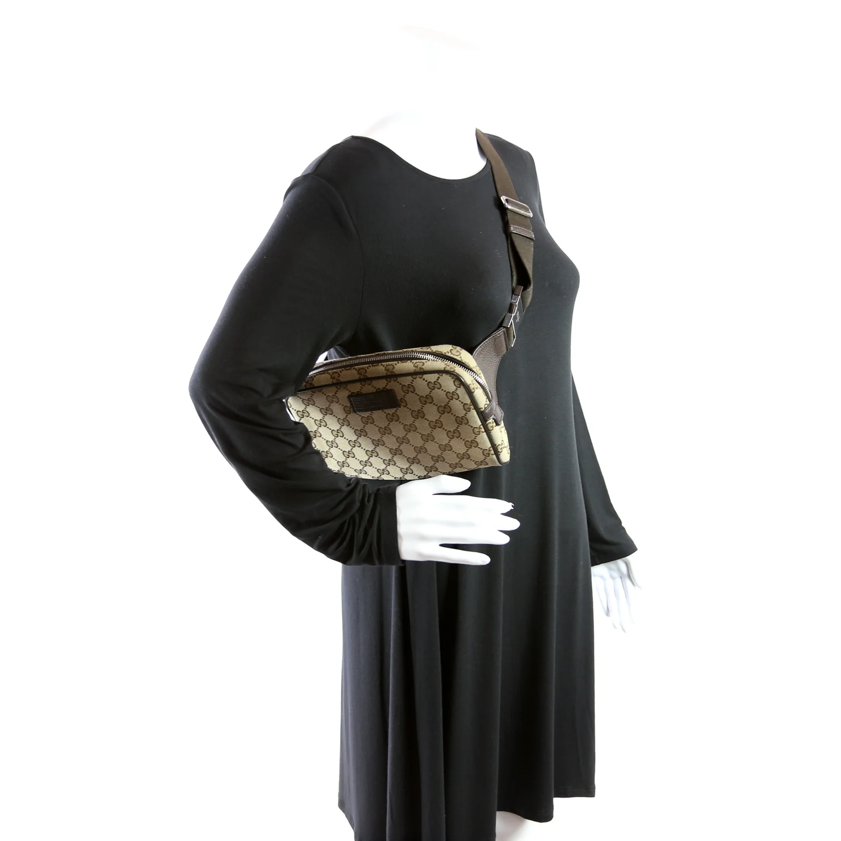 449174 GG Canvas Belt Bag - Image 13