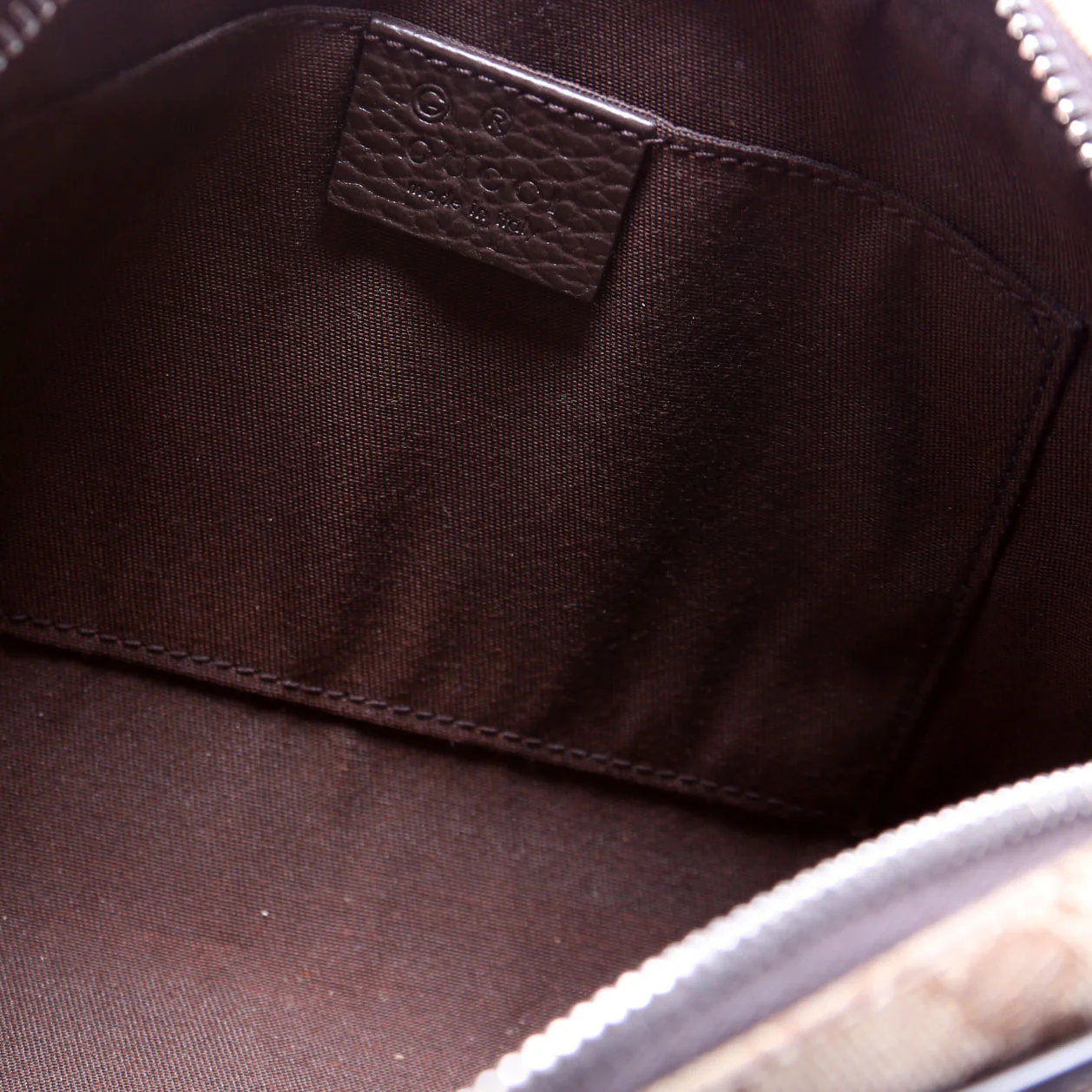 449174 GG Canvas Belt Bag Brown - Image 7
