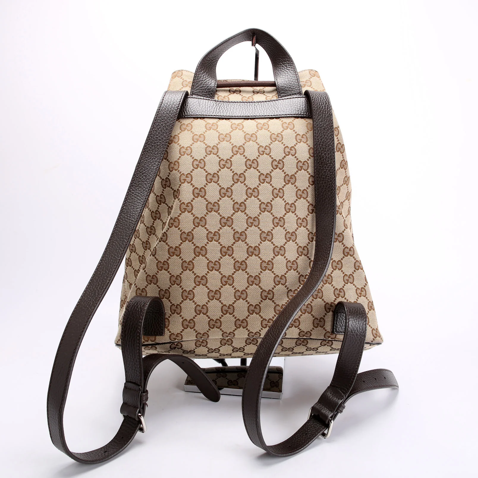 449175 GG Canvas Drawstring Backpack - Image 3