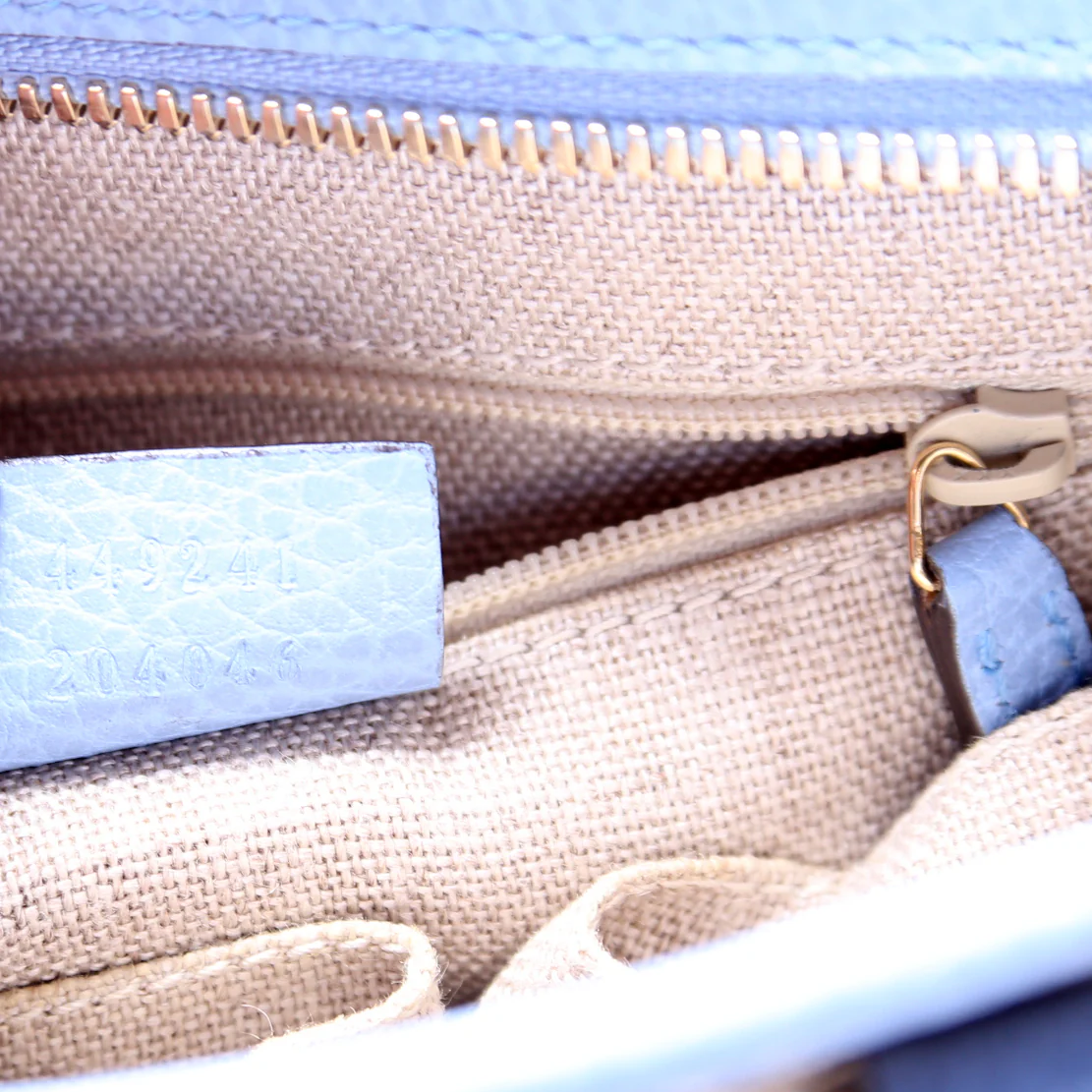 449241 GG Small Crossbody Blue - Image 11