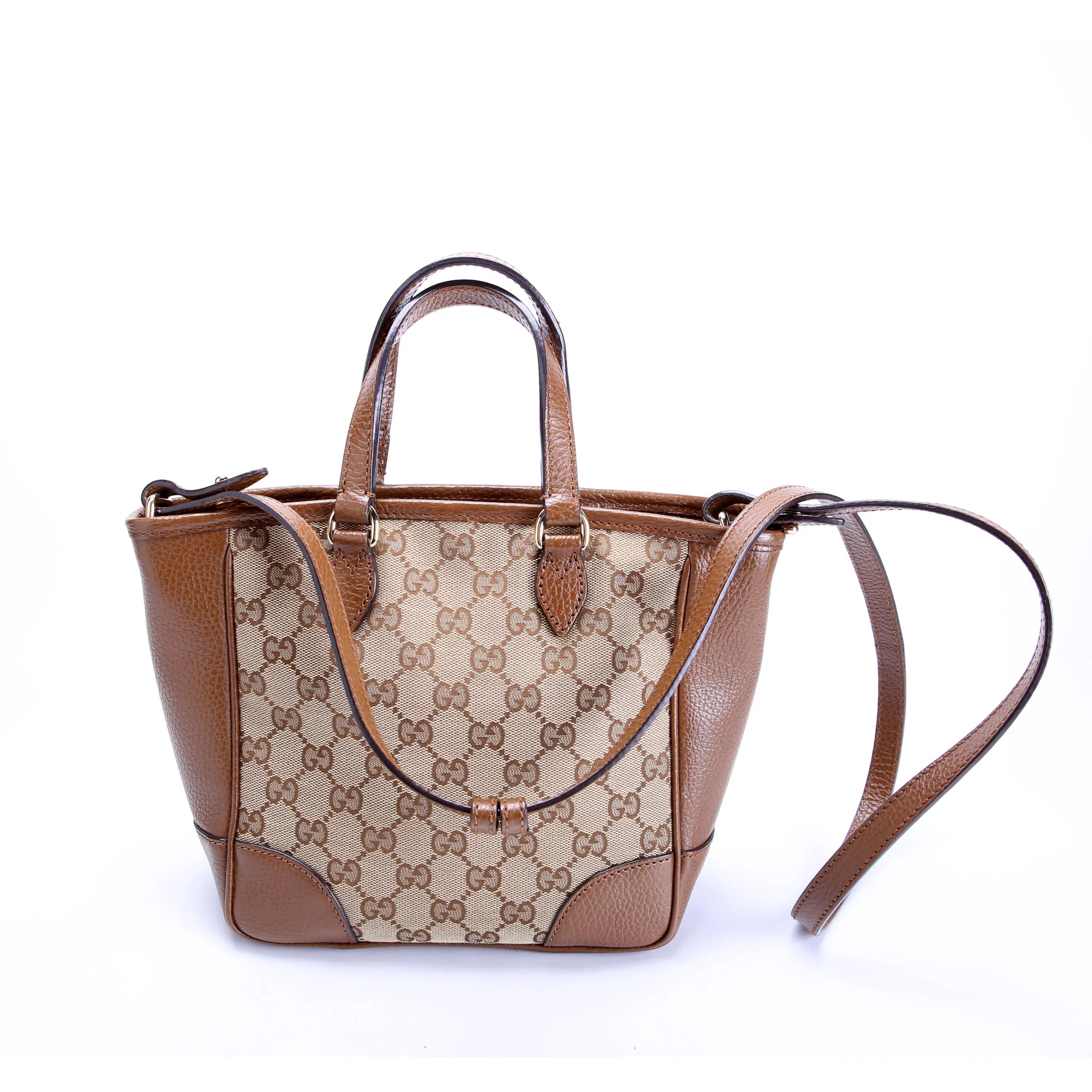 449241 GG Small Crossbody Brown/Beige - Image 4