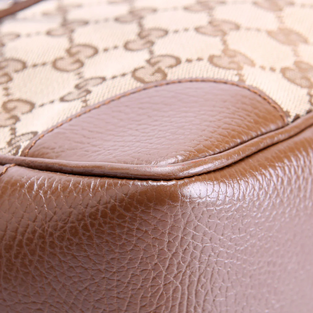 449241 GG Small Crossbody Brown/Beige - Image 6