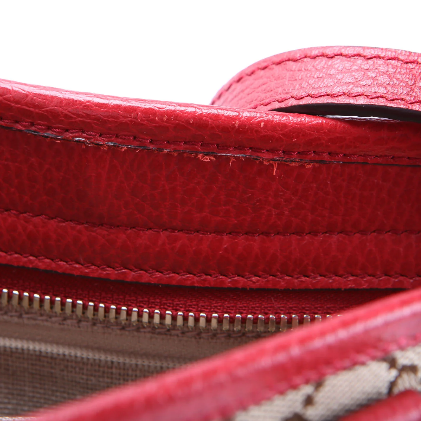 449241 GG Small Crossbody Red - Image 8