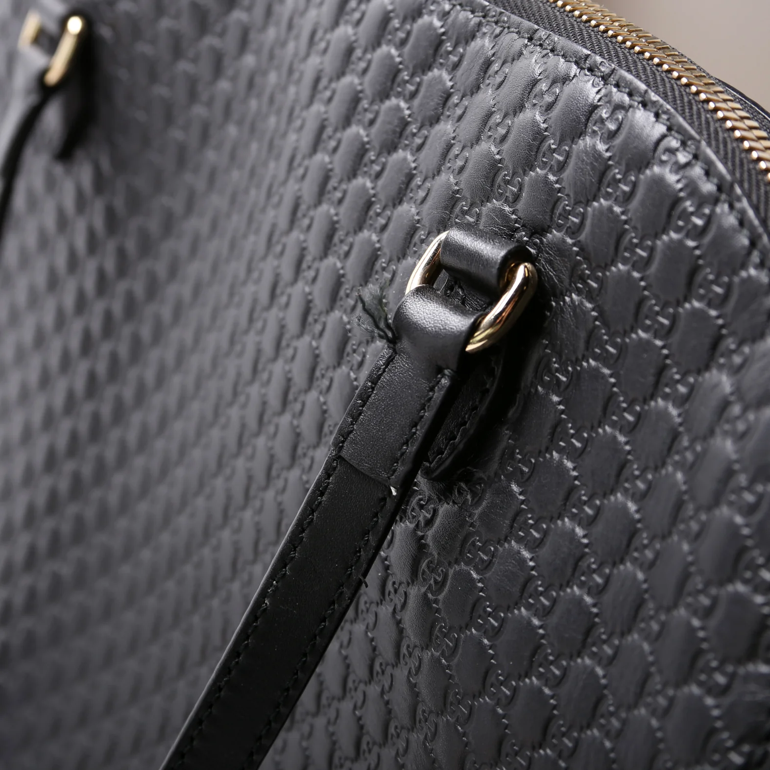 449243 Micro Guccissima Dome Tote Large - Image 10