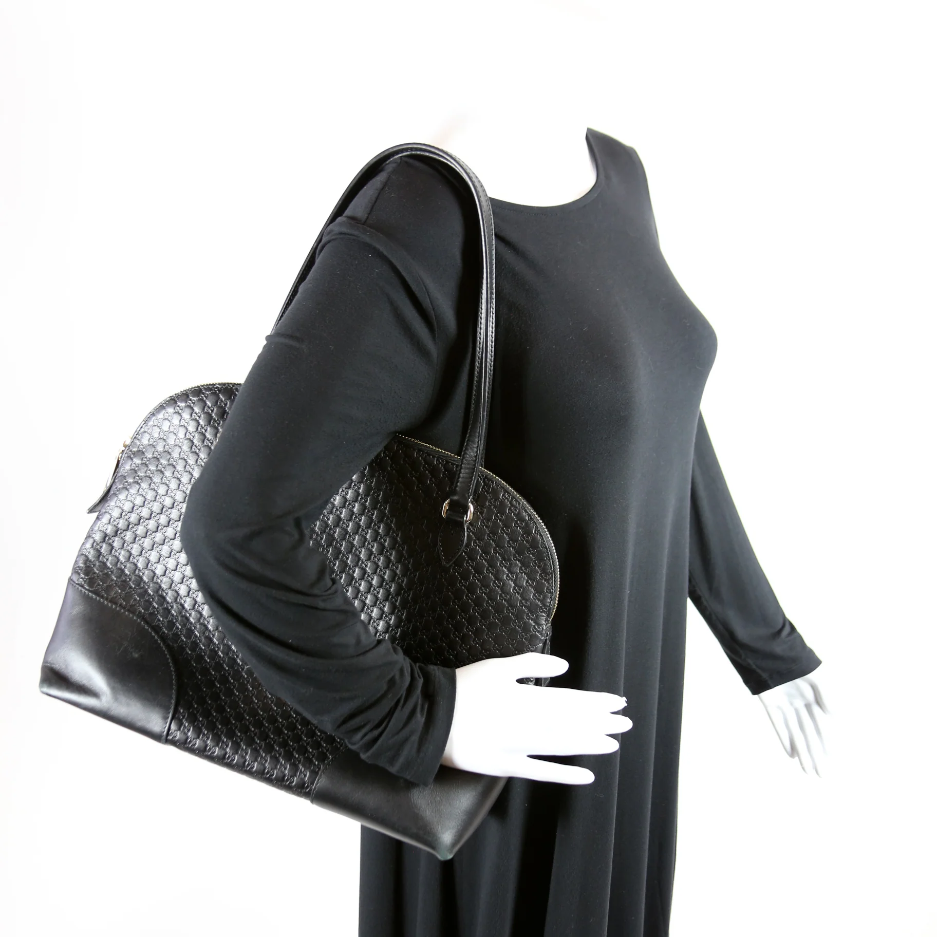 449243 Micro Guccissima Dome Tote Large - Image 14