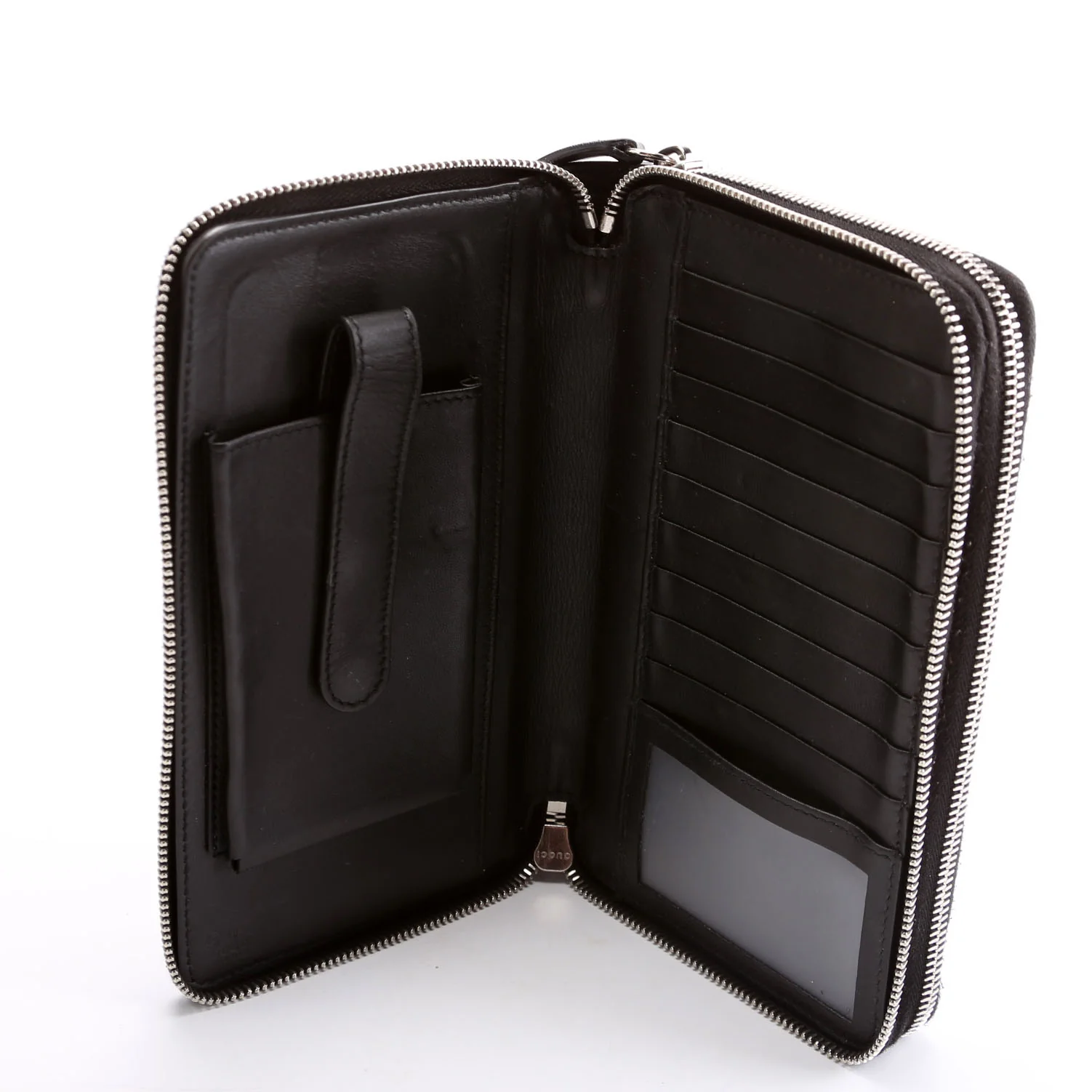 449246 Micro Guccissima Travel Wallet Black - Image 8